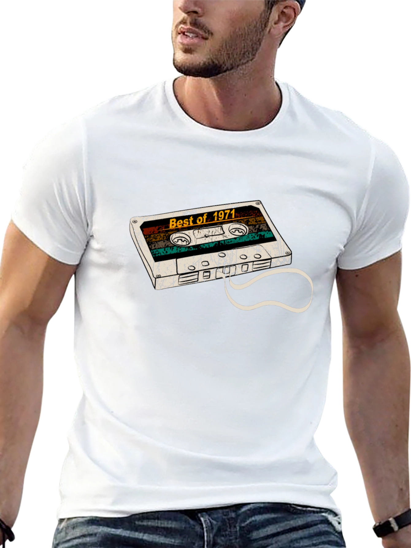 Best of 1971 Cassette Tape Graphic T-Shirt