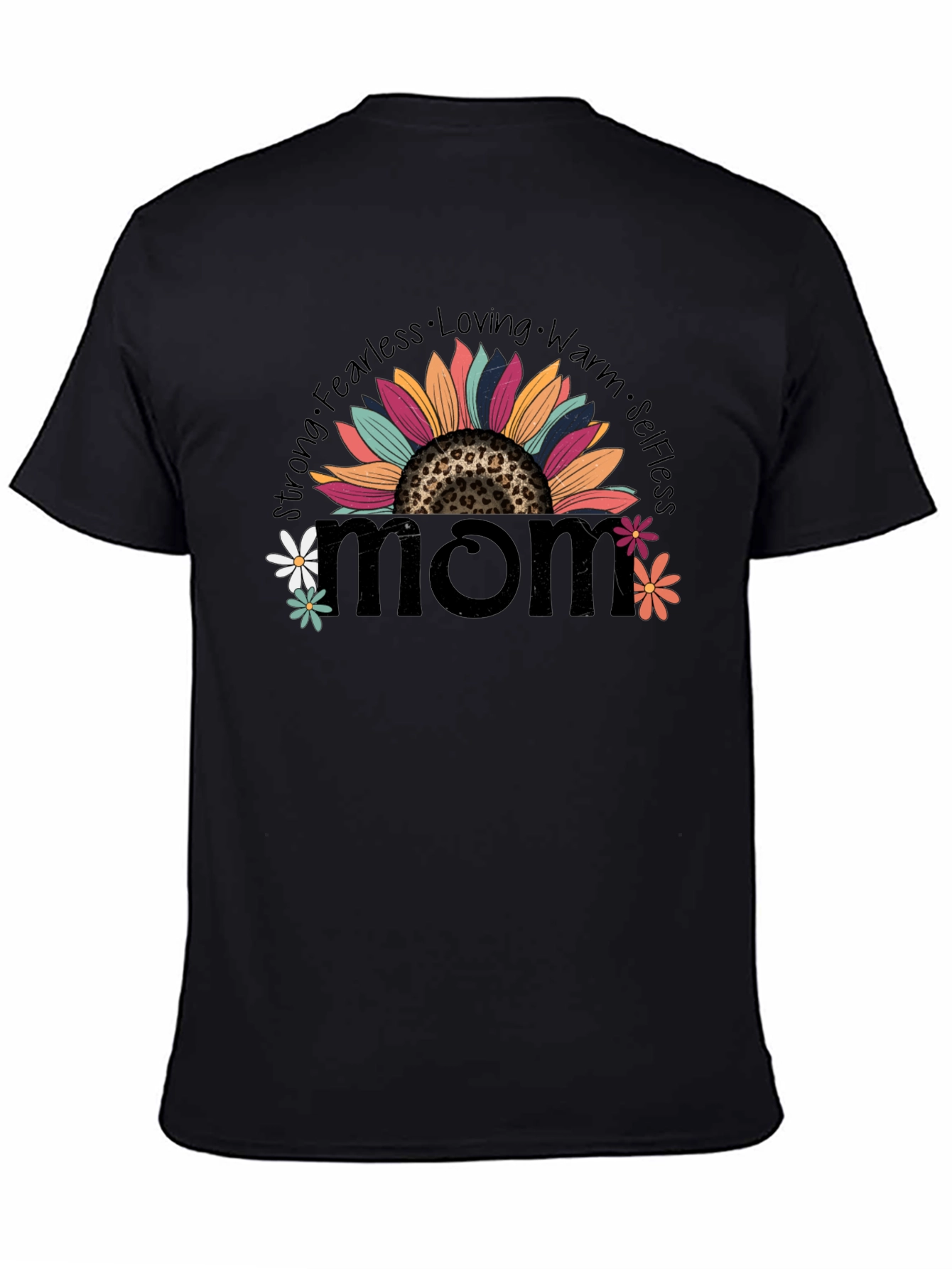 Sunflower Mom Graphic T-Shirt