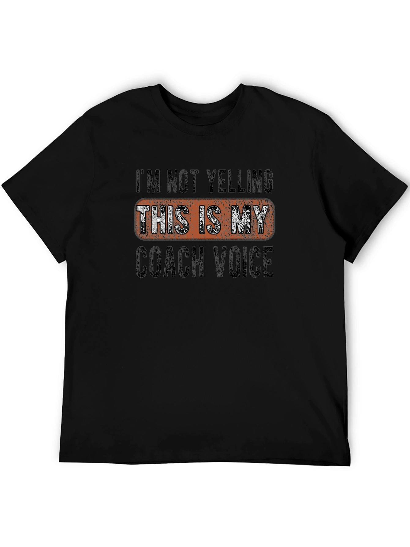 Coach Voice T-Shirt - Funny Coaching Tee