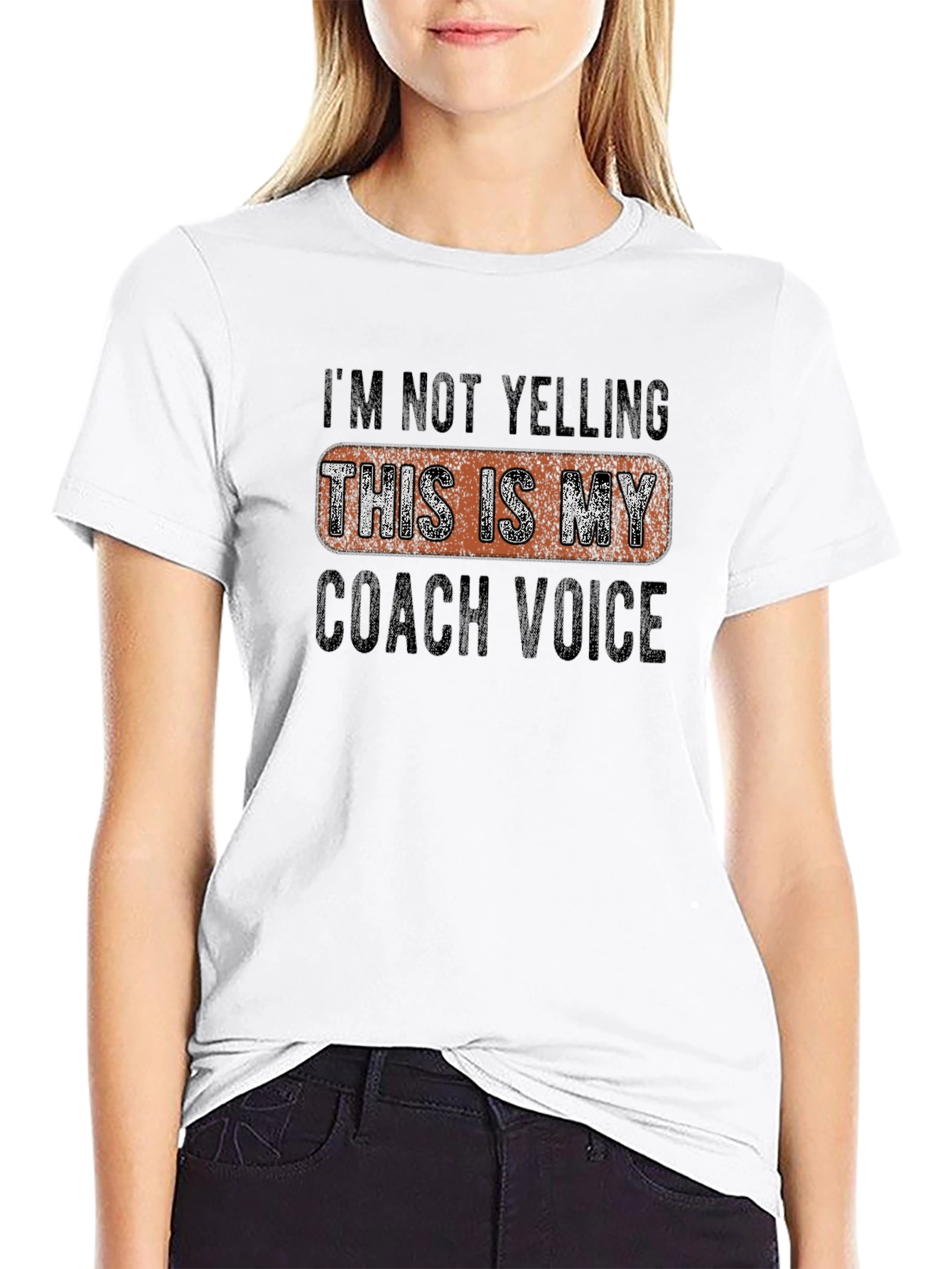 Coach Voice T-Shirt - Funny Coaching Tee