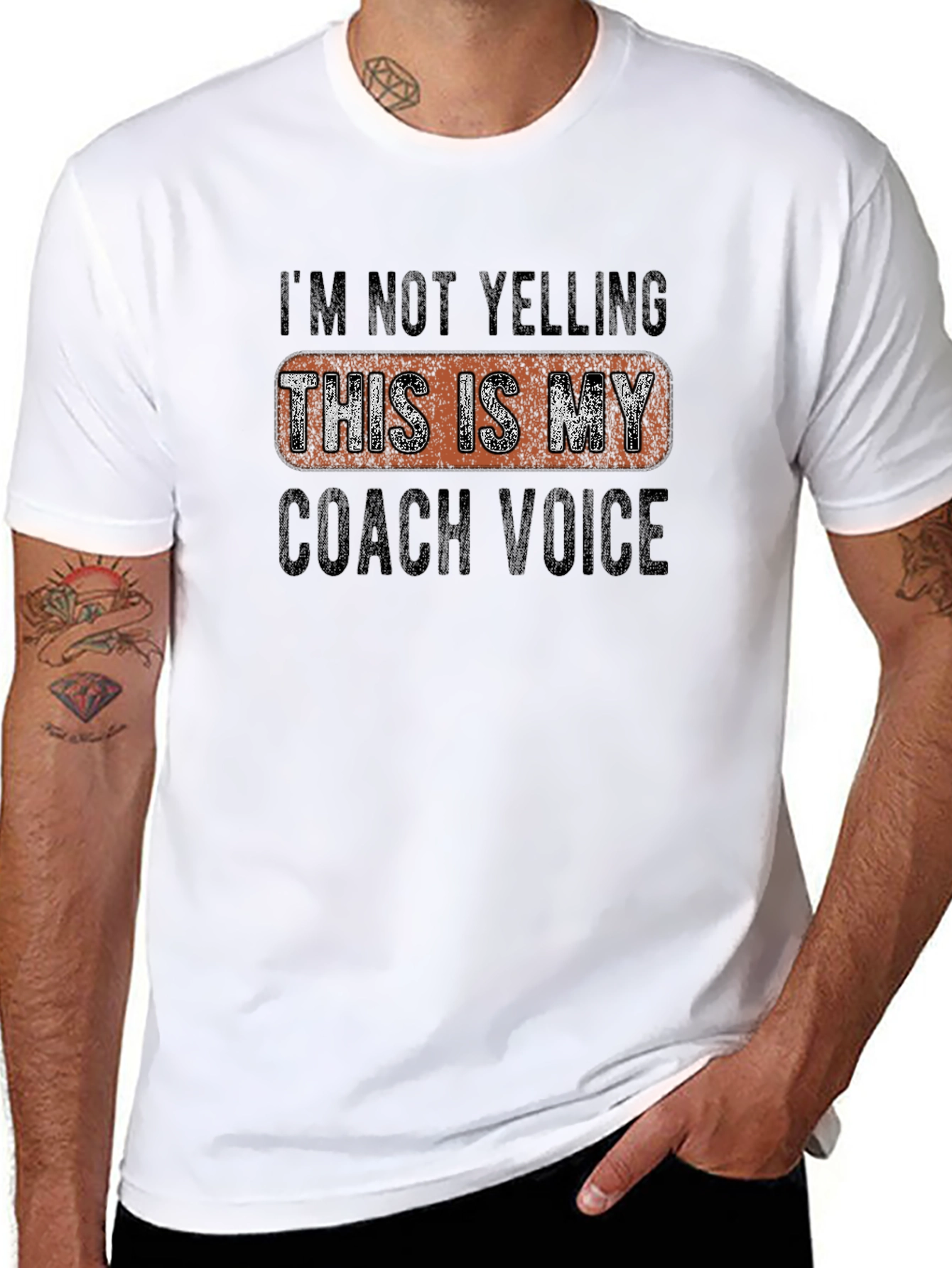 Coach Voice T-Shirt - Funny Coaching Tee