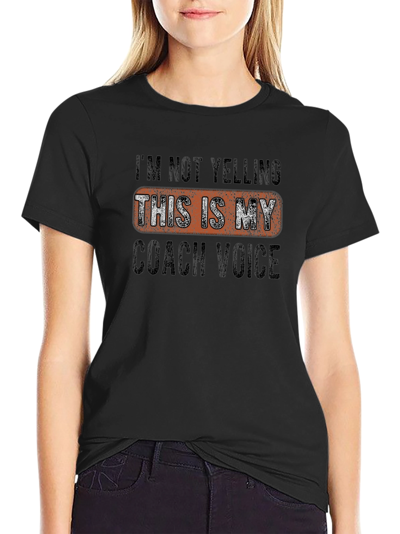 Coach Voice T-Shirt - Funny Coaching Tee