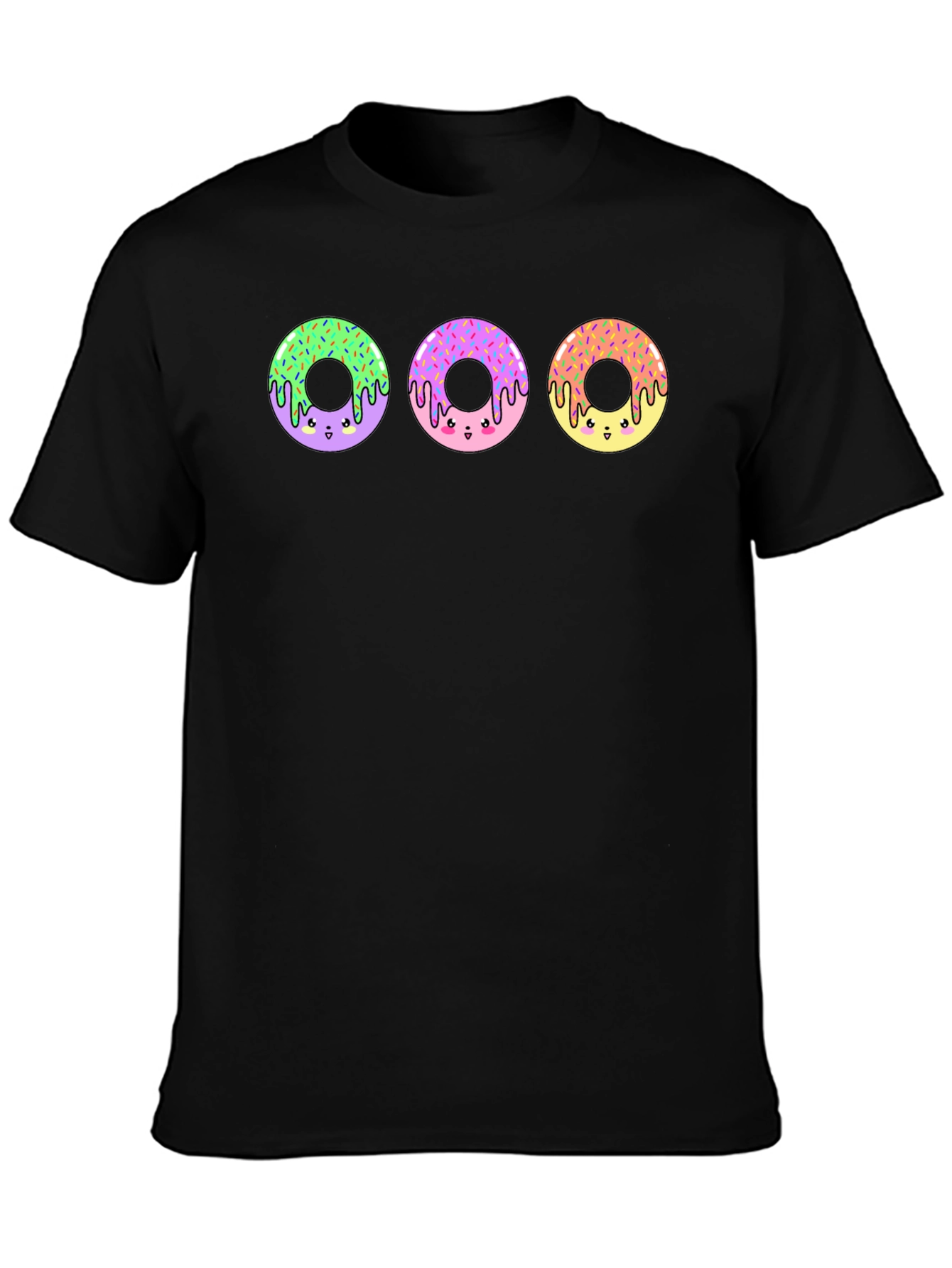 Cute Kawaii Donut T-Shirt - Sweet Treat Design