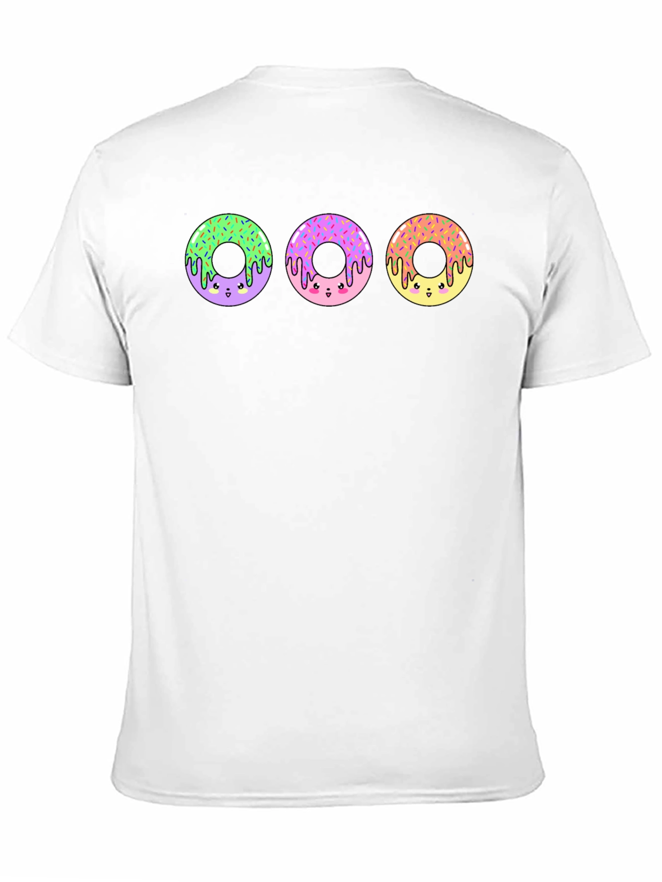 Cute Kawaii Donut T-Shirt - Sweet Treat Design