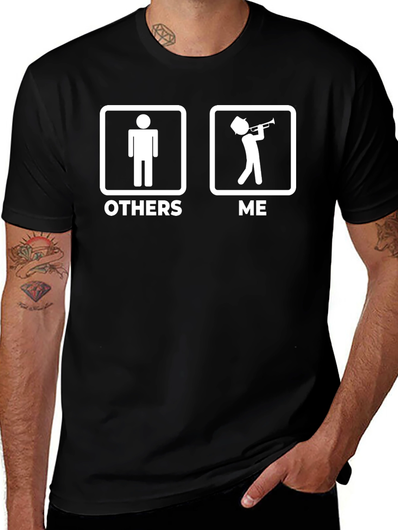 Humorous Others vs. Me Trumpet T-Shirt
