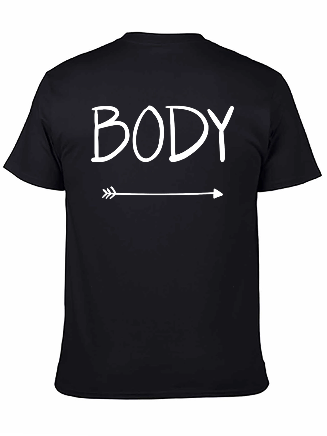 Funny Body Arrow Pointing T-Shirt