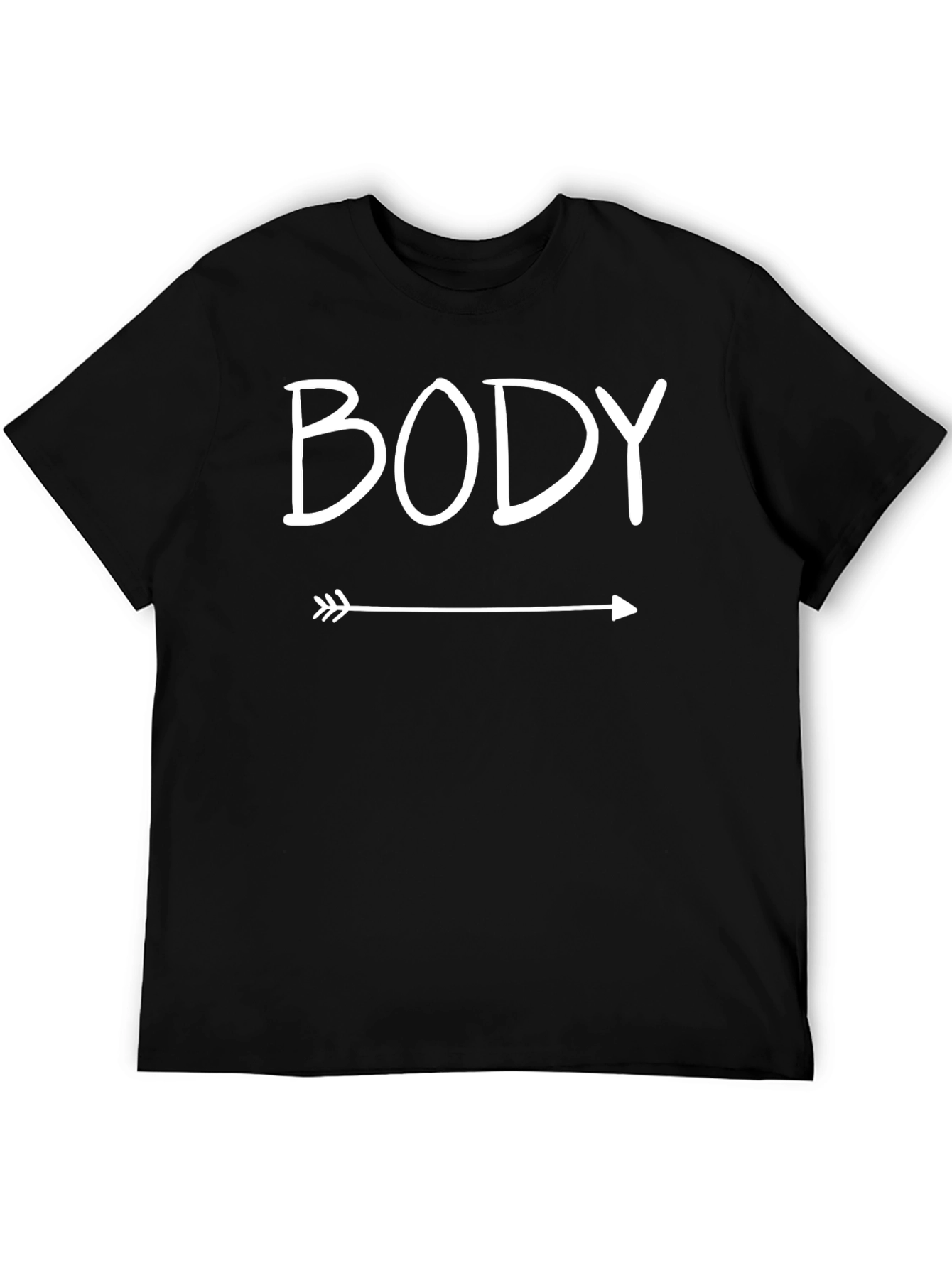 Funny Body Arrow Pointing T-Shirt