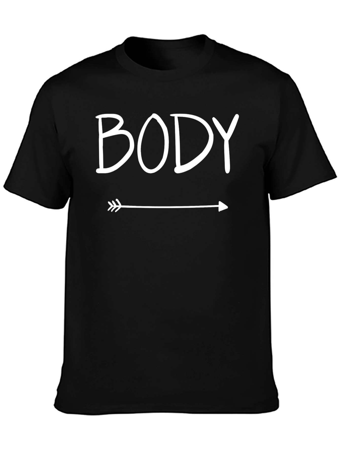 Funny Body Arrow Pointing T-Shirt