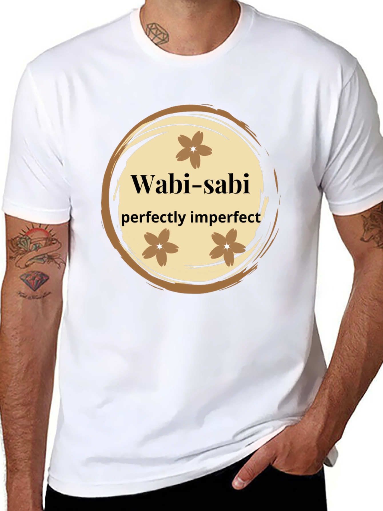 Wabi-Sabi Perfectly Imperfect Graphic Tee