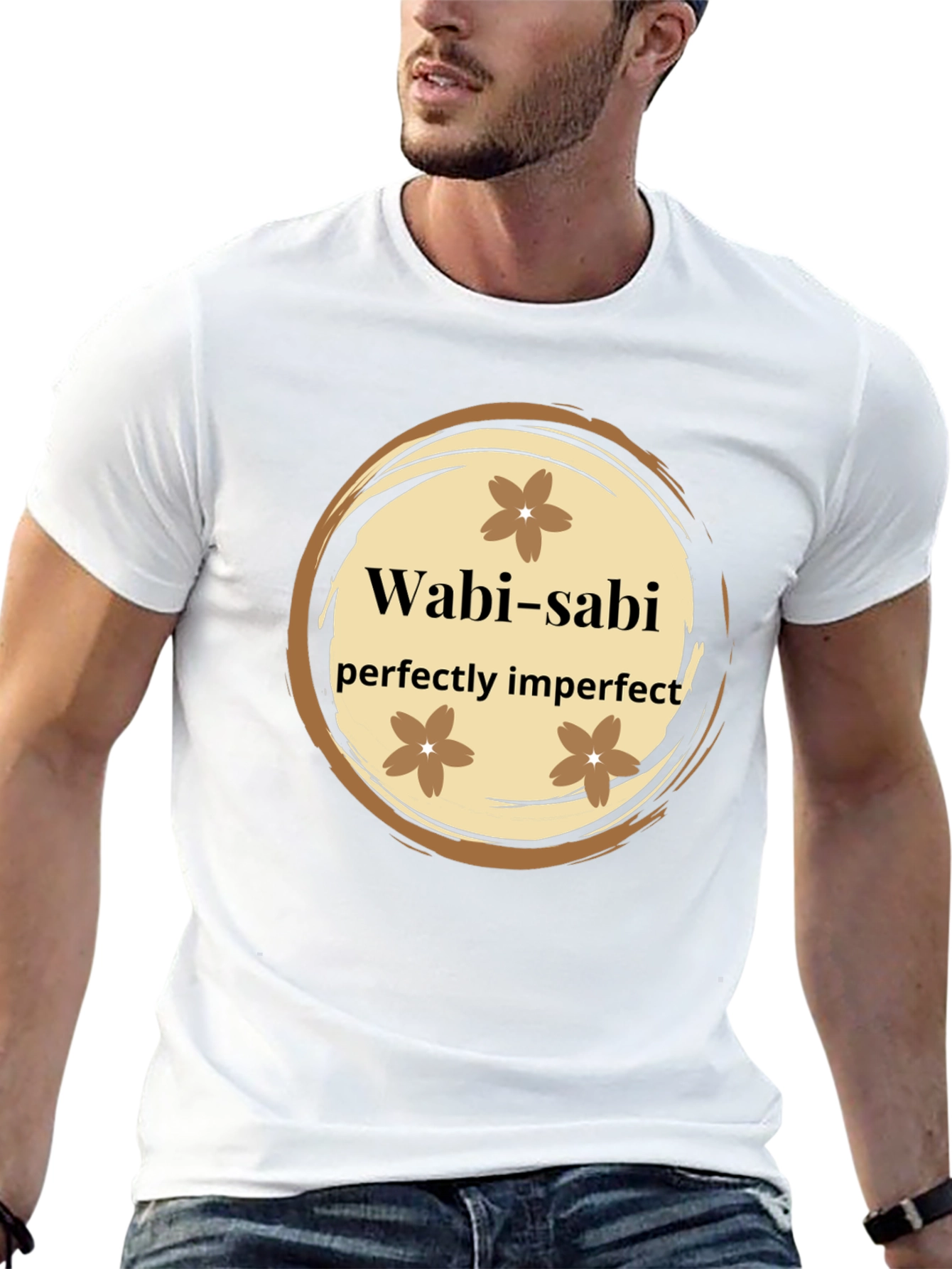 Wabi-Sabi Perfectly Imperfect Graphic Tee