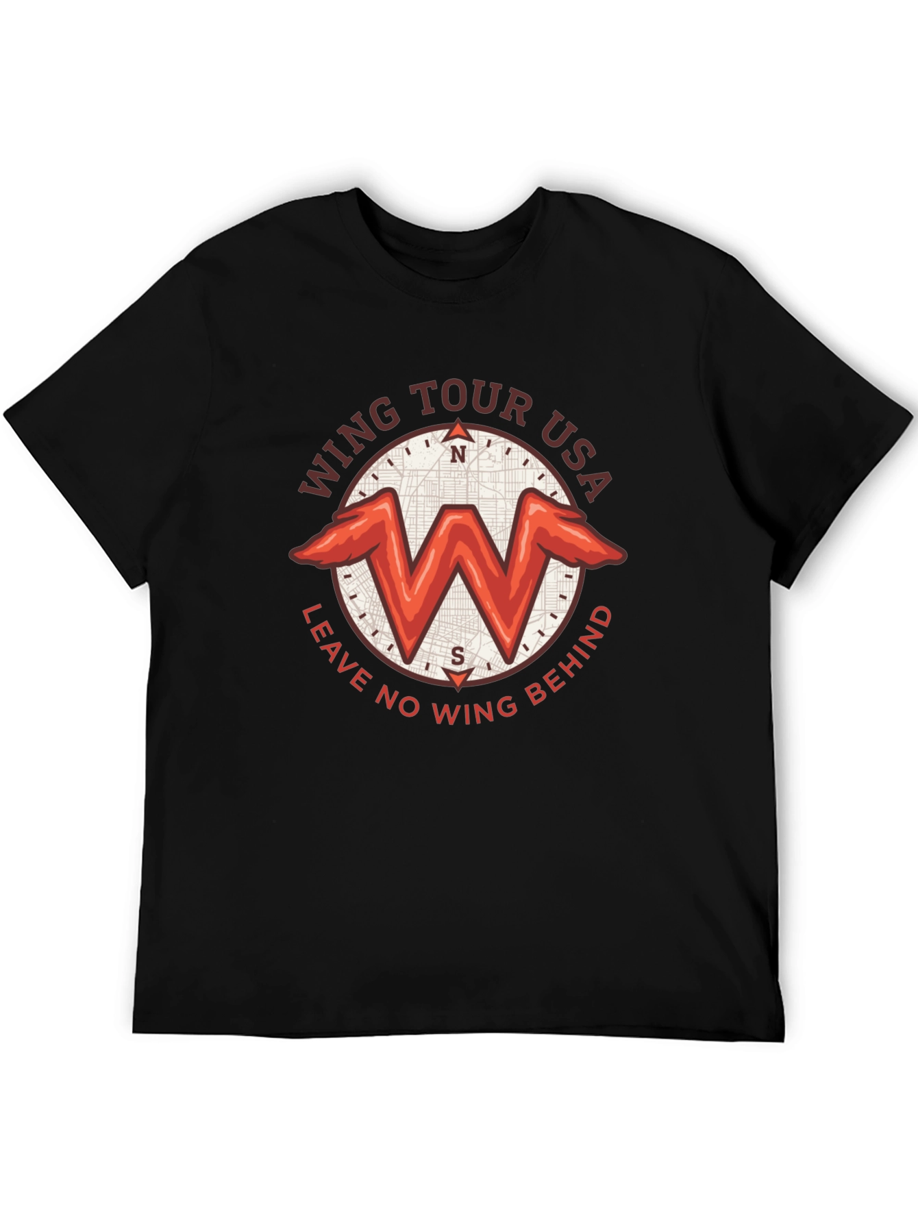 Wing Tour USA T-Shirt - Leave No Wing Behind