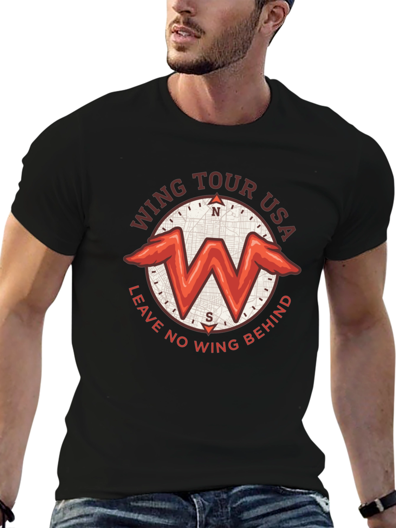 Wing Tour USA T-Shirt - Leave No Wing Behind