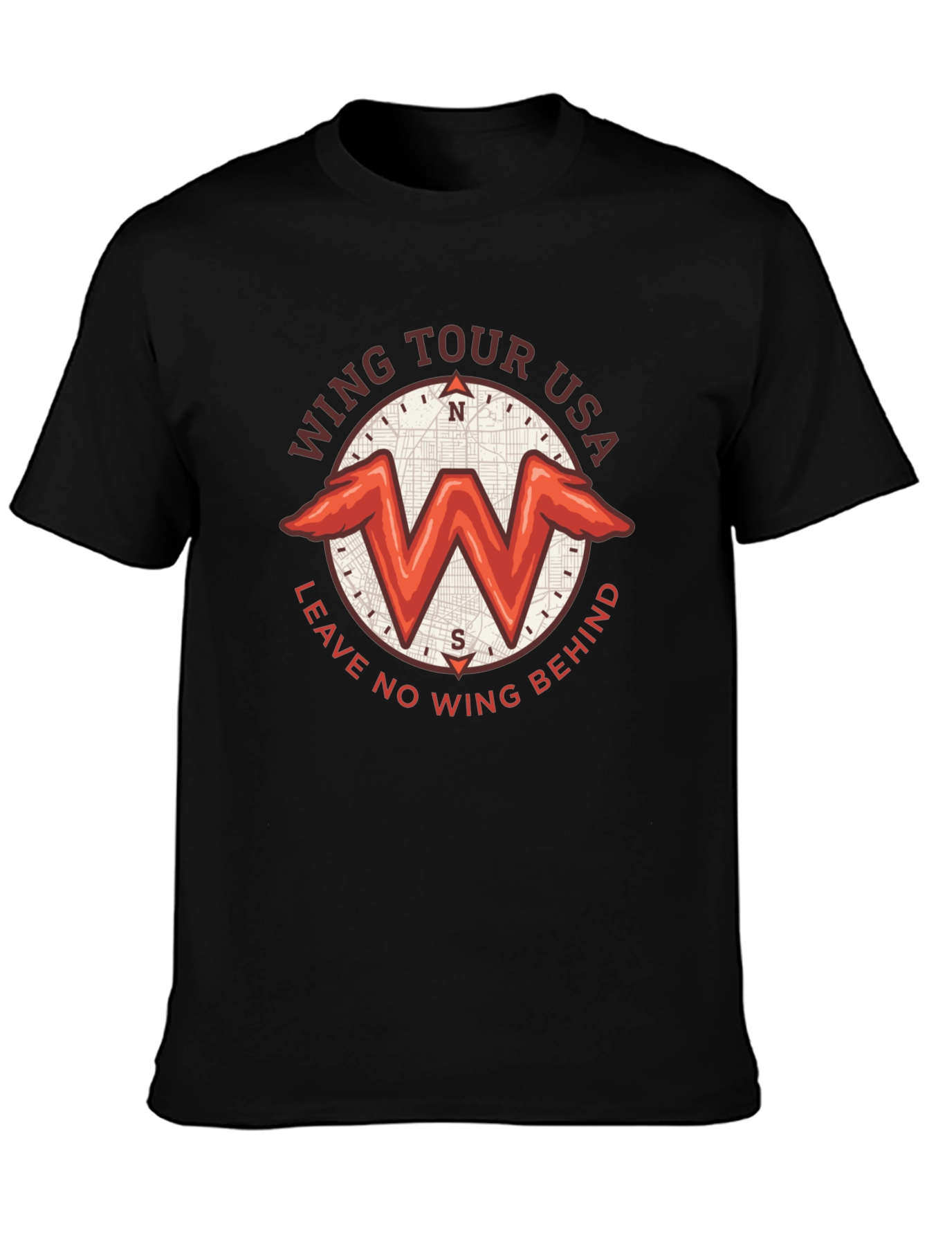 Wing Tour USA T-Shirt - Leave No Wing Behind