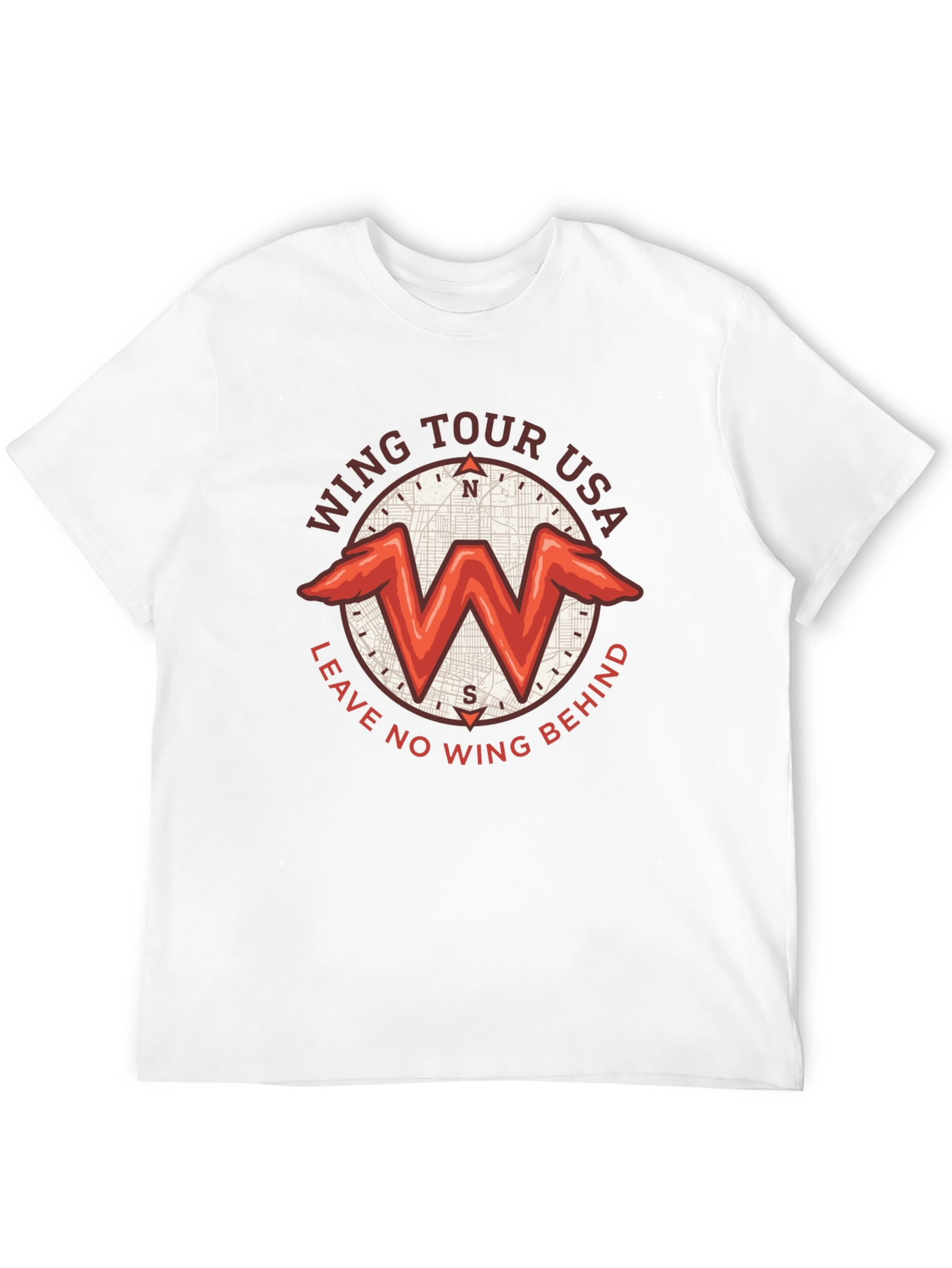 Wing Tour USA T-Shirt - Leave No Wing Behind