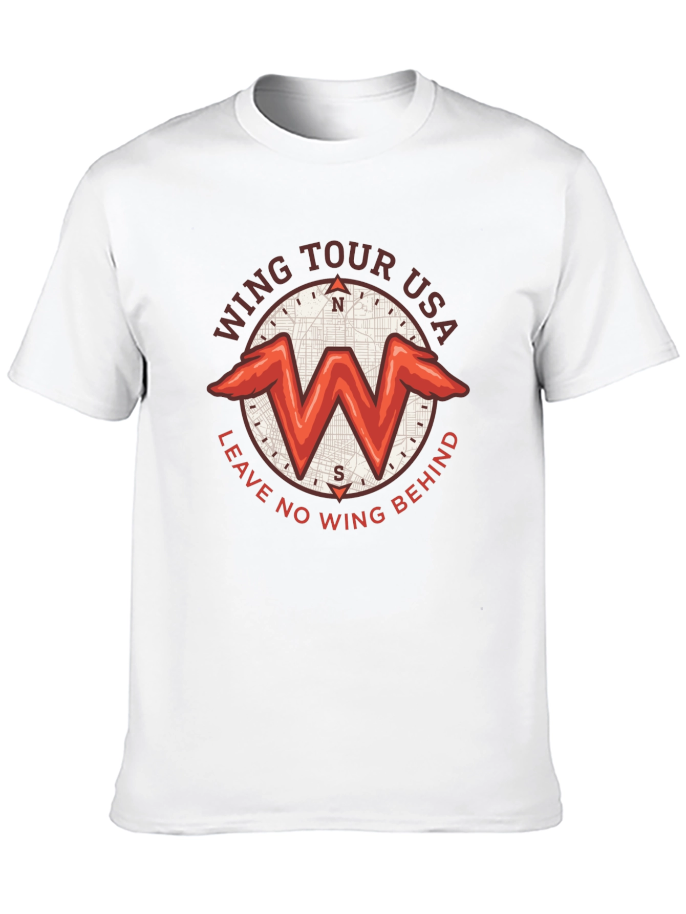 Wing Tour USA T-Shirt - Leave No Wing Behind