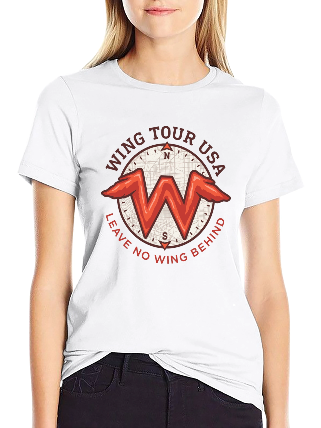 Wing Tour USA T-Shirt - Leave No Wing Behind