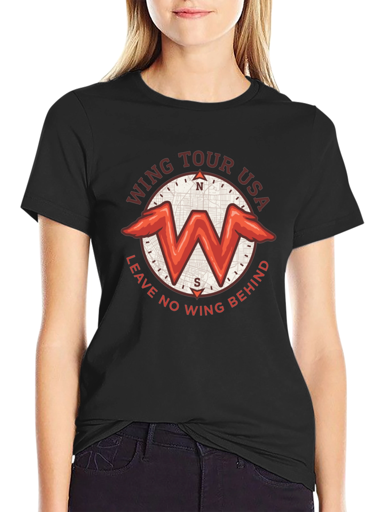 Wing Tour USA T-Shirt - Leave No Wing Behind