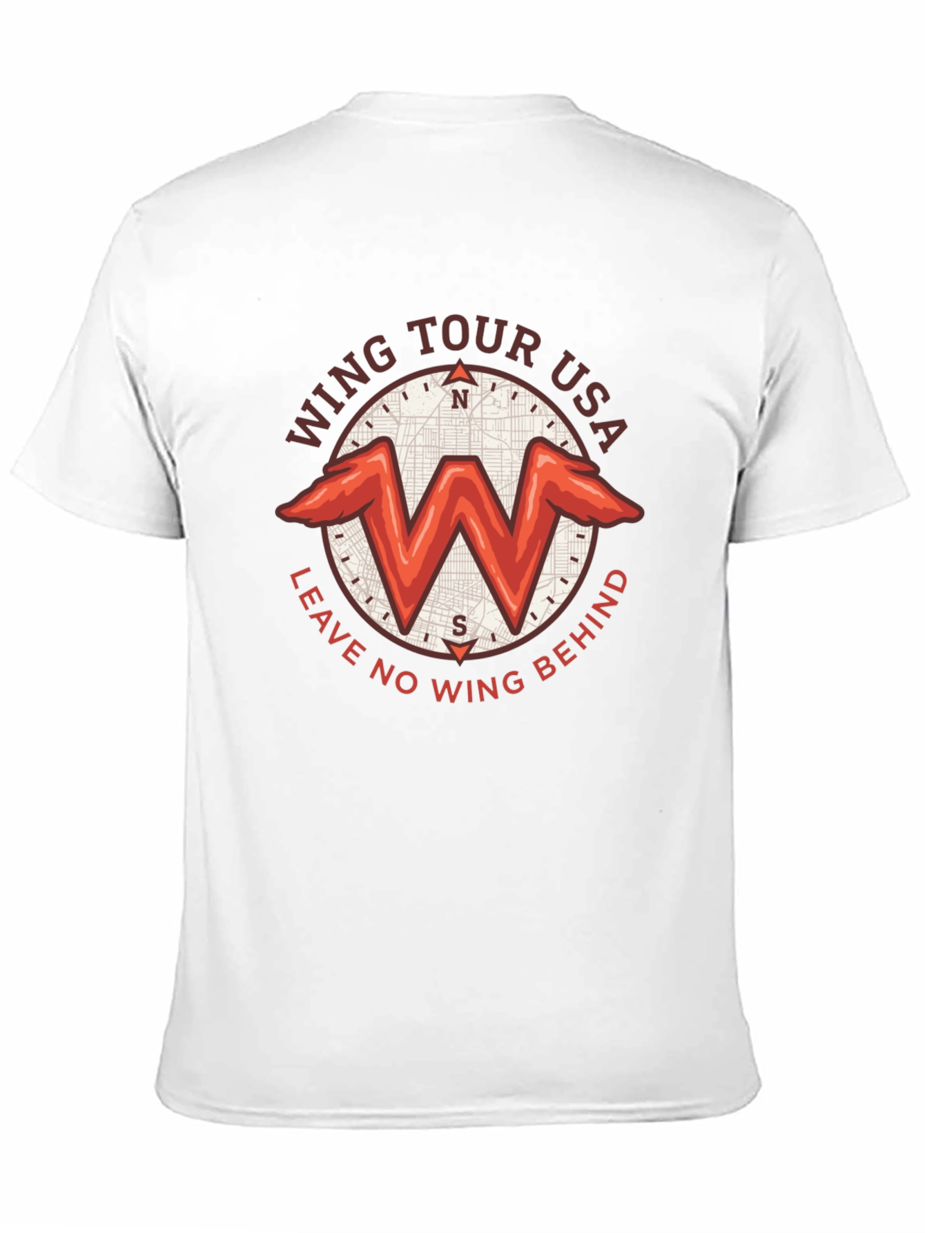 Wing Tour USA T-Shirt - Leave No Wing Behind