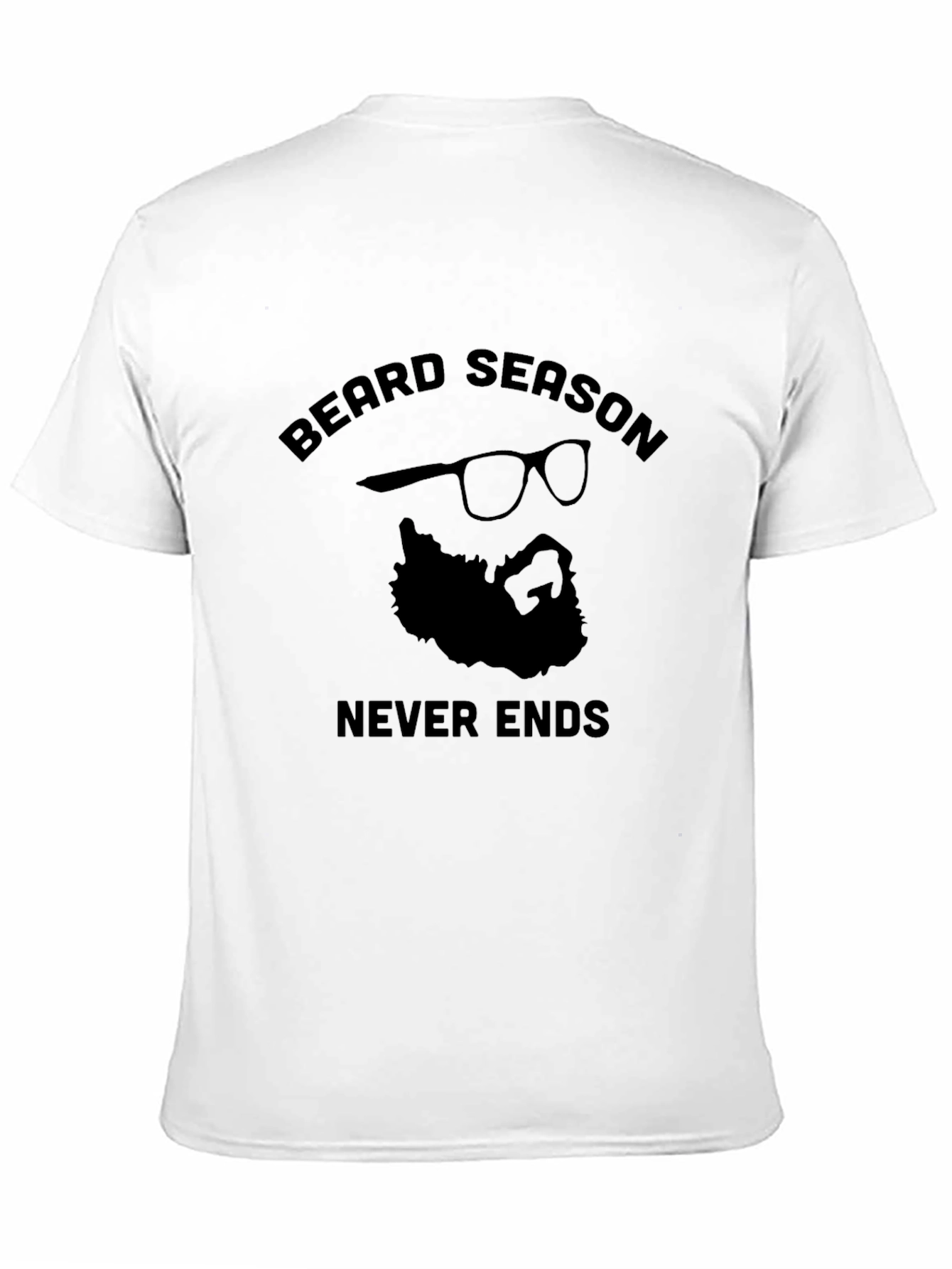Beard Season Never Ends Graphic Tee
