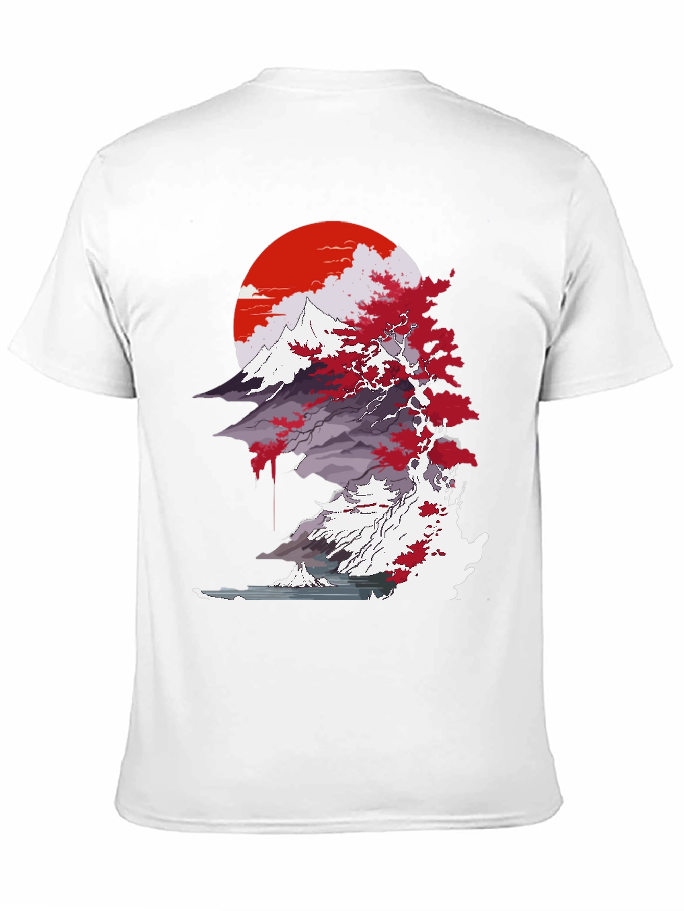 Mountains and Moon Graphic Tee