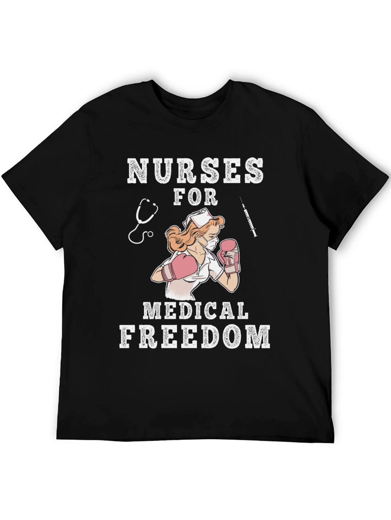 Nurses For Medical Freedom Graphic T-Shirt