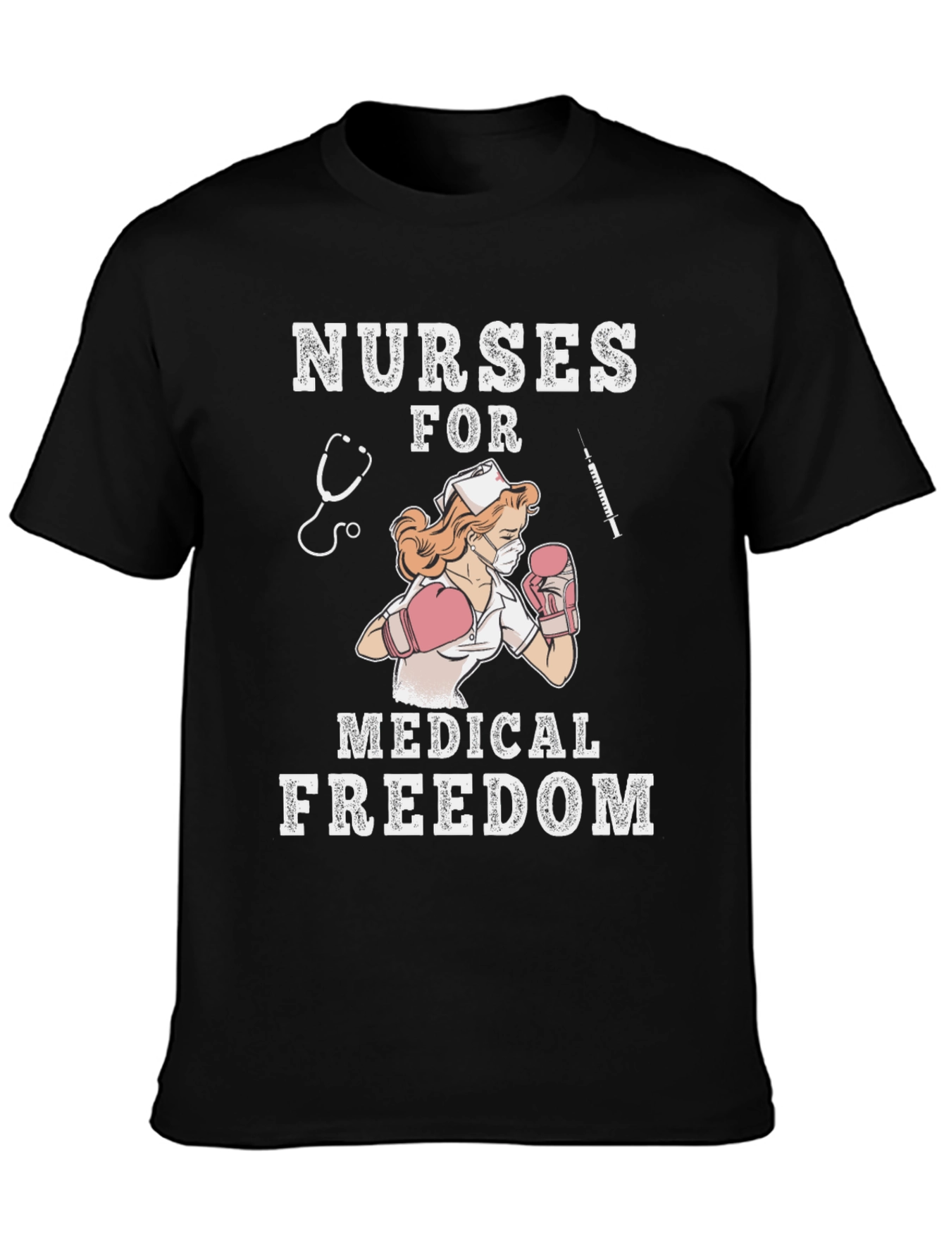 Nurses For Medical Freedom Graphic T-Shirt