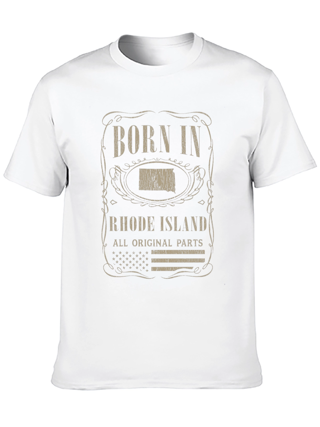 Born In Rhode Island T-Shirt