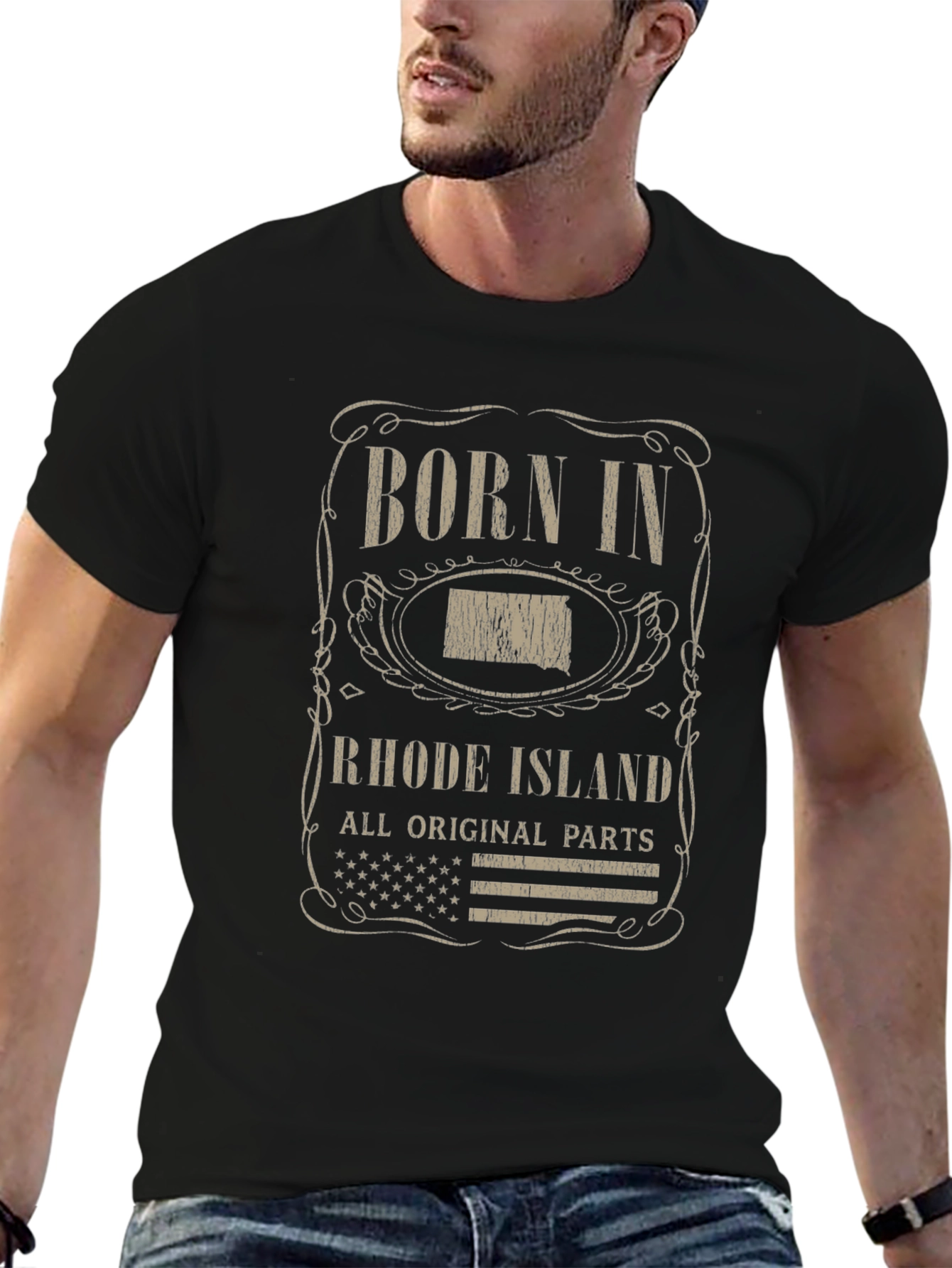 Born In Rhode Island T-Shirt