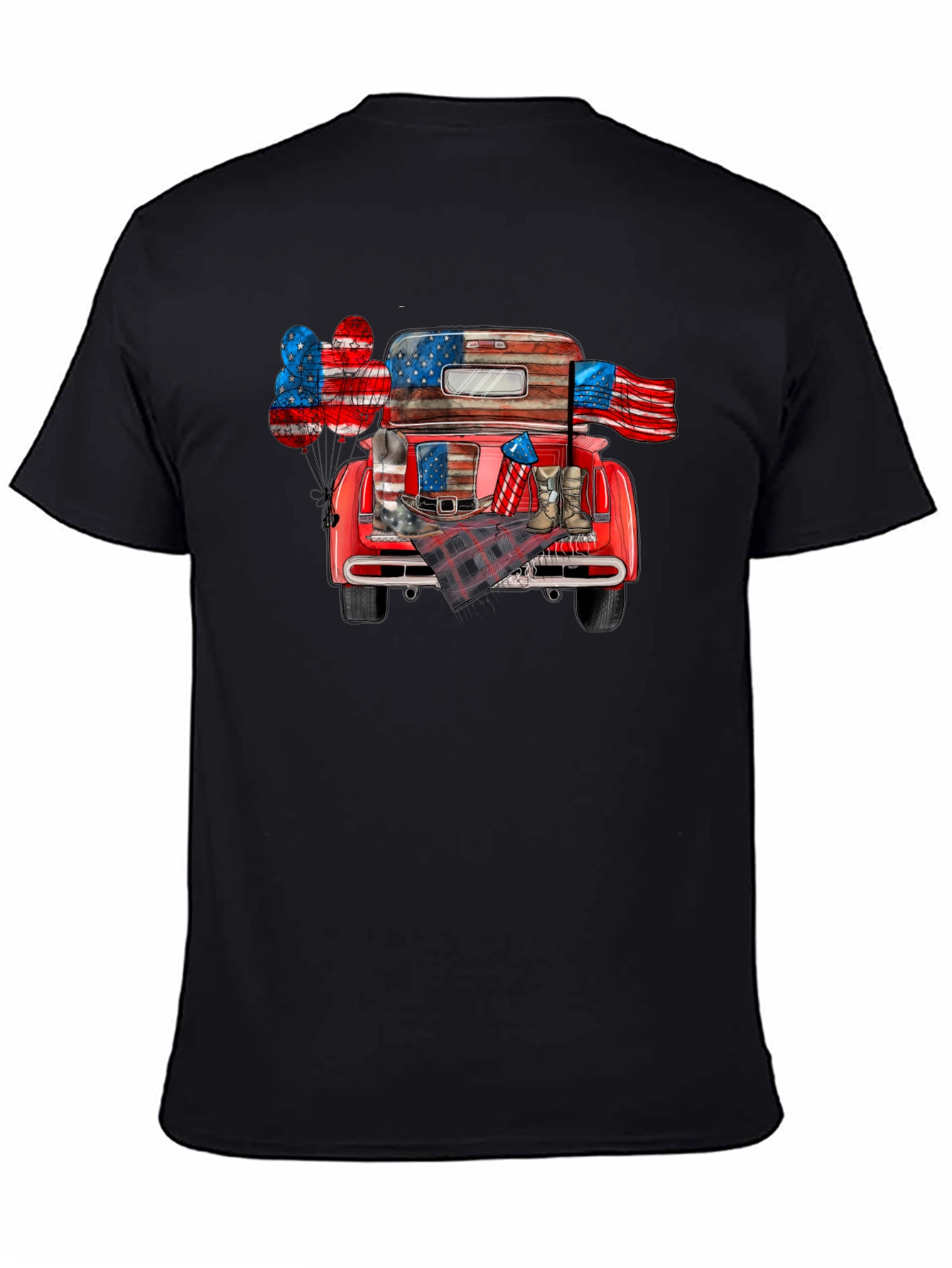 Patriotic Truck Graphic Tee