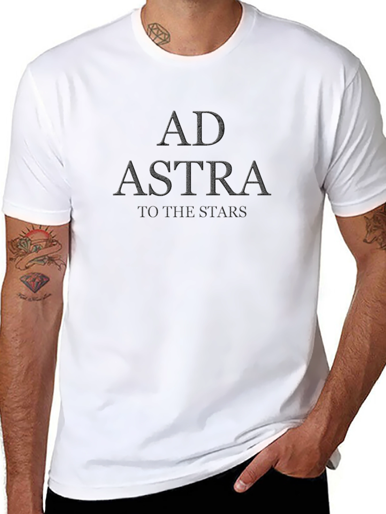 Ad Astra To The Stars Black T-Shirt