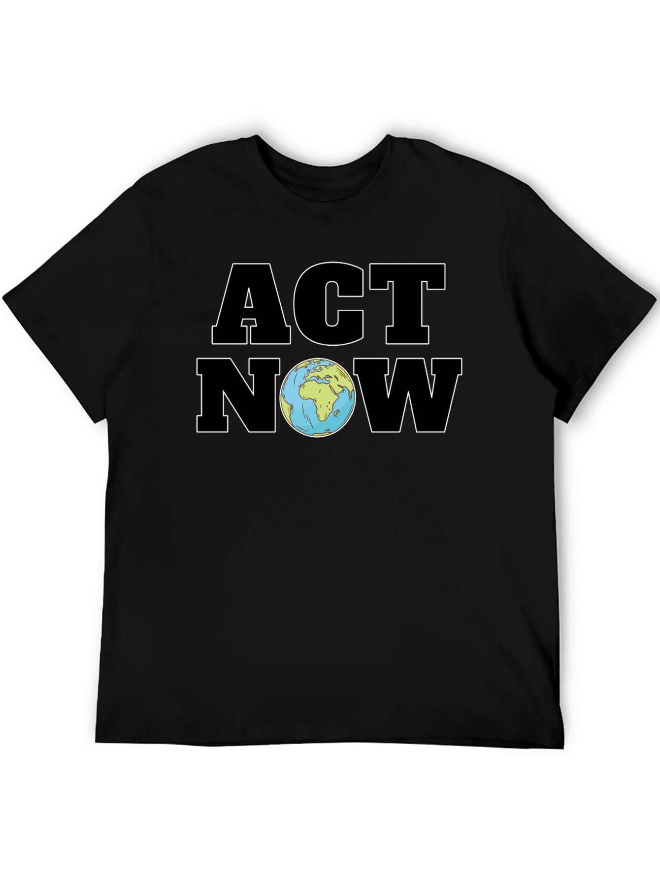 Act Now Graphic Tee - Save The Planet