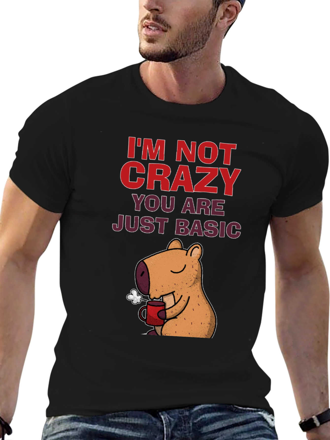 Im Not Crazy Capybara T-Shirt