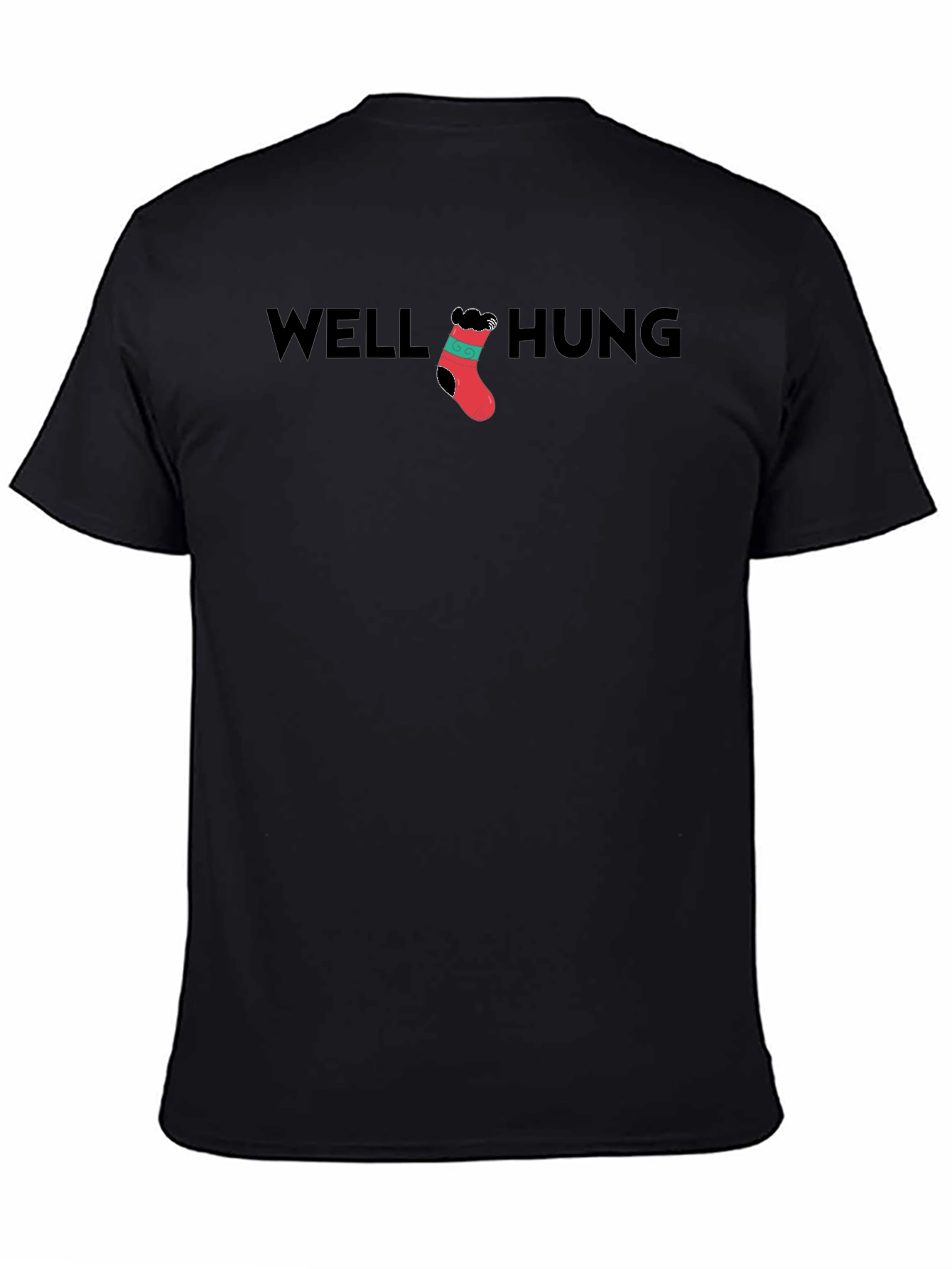 Well Hung Christmas Holiday Mens T-Shirt