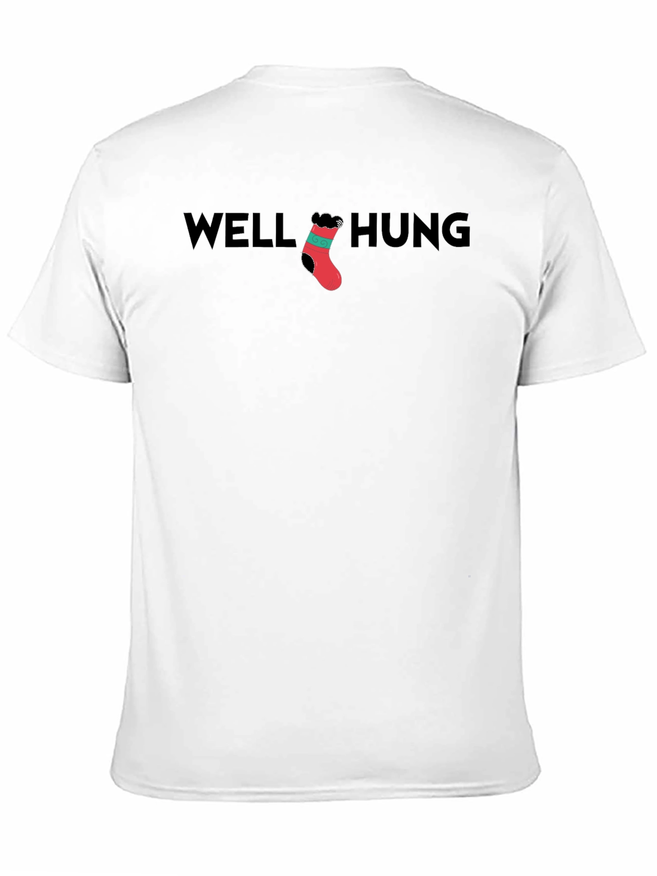 Well Hung Christmas Holiday Mens T-Shirt