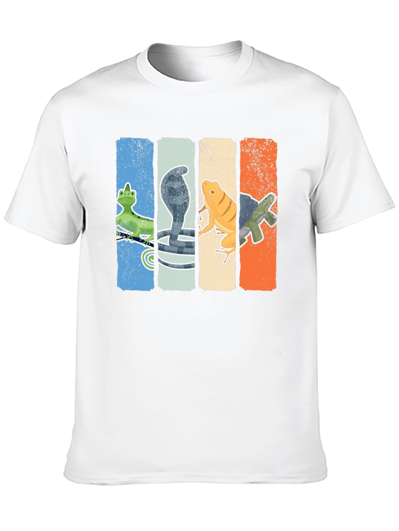 Retro Snake and Frog T-Shirt