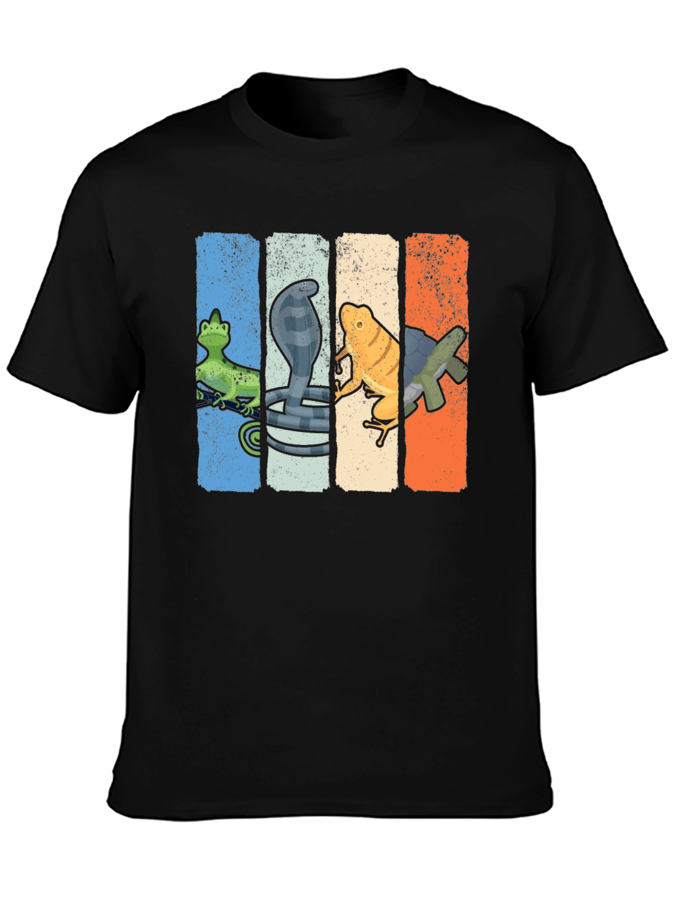 Retro Snake and Frog T-Shirt