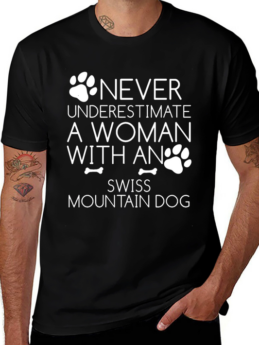 Swiss Mountain Dog Womans T-Shirt