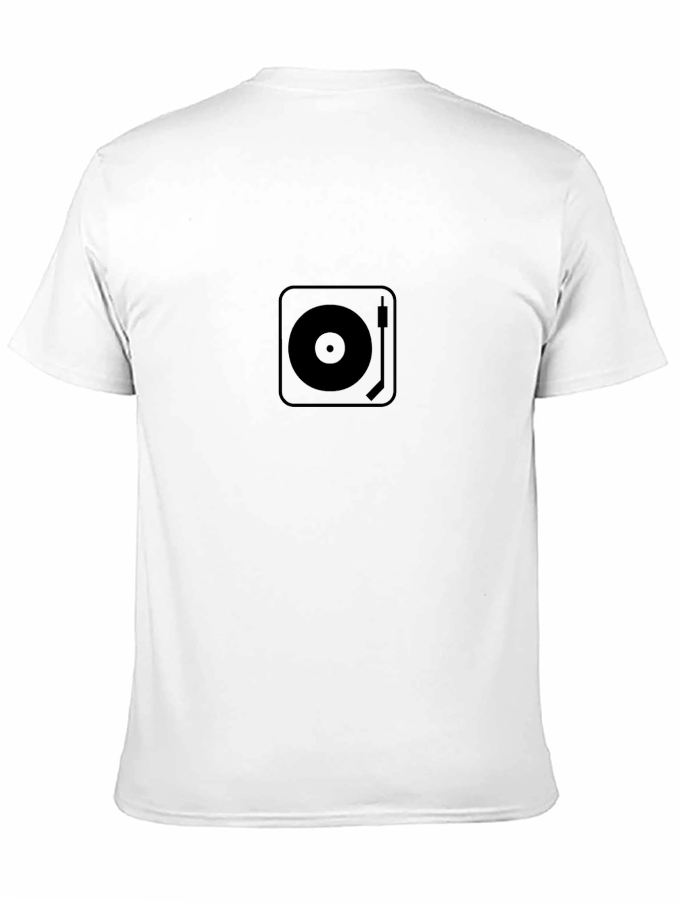 Turntable Graphic Black T-Shirt