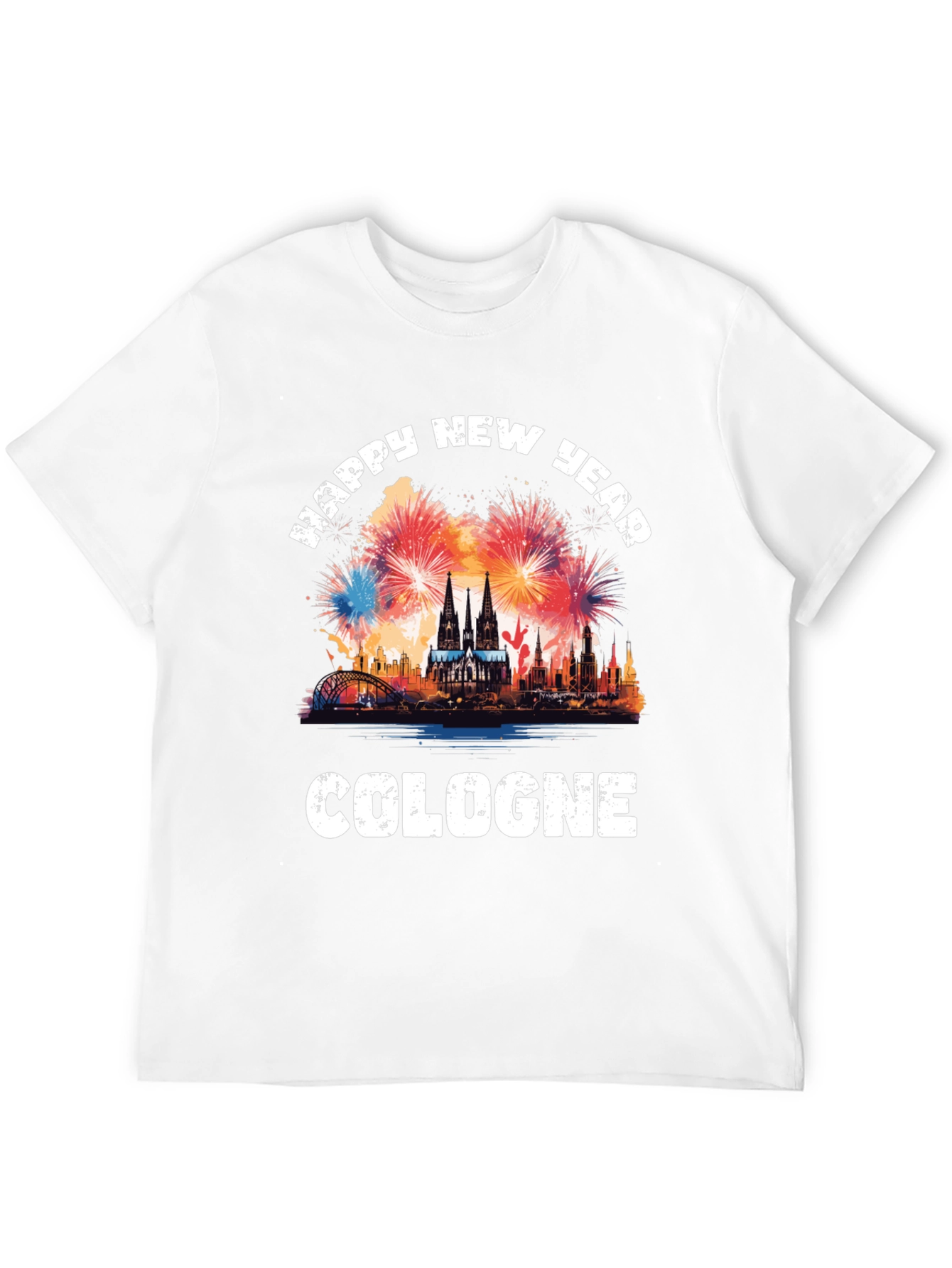 Cologne Happy New Year T-Shirt