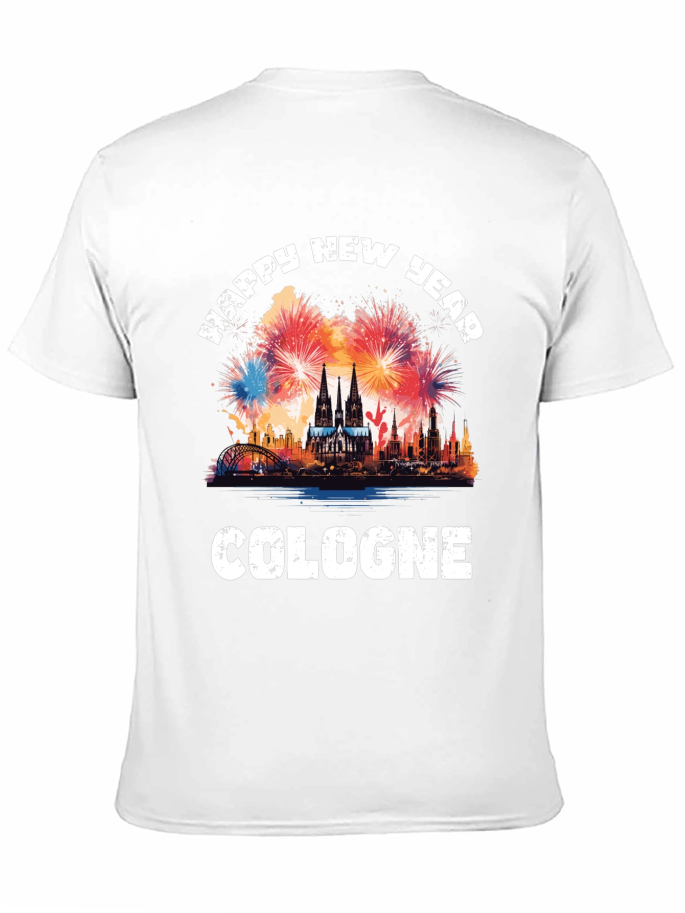 Cologne Happy New Year T-Shirt