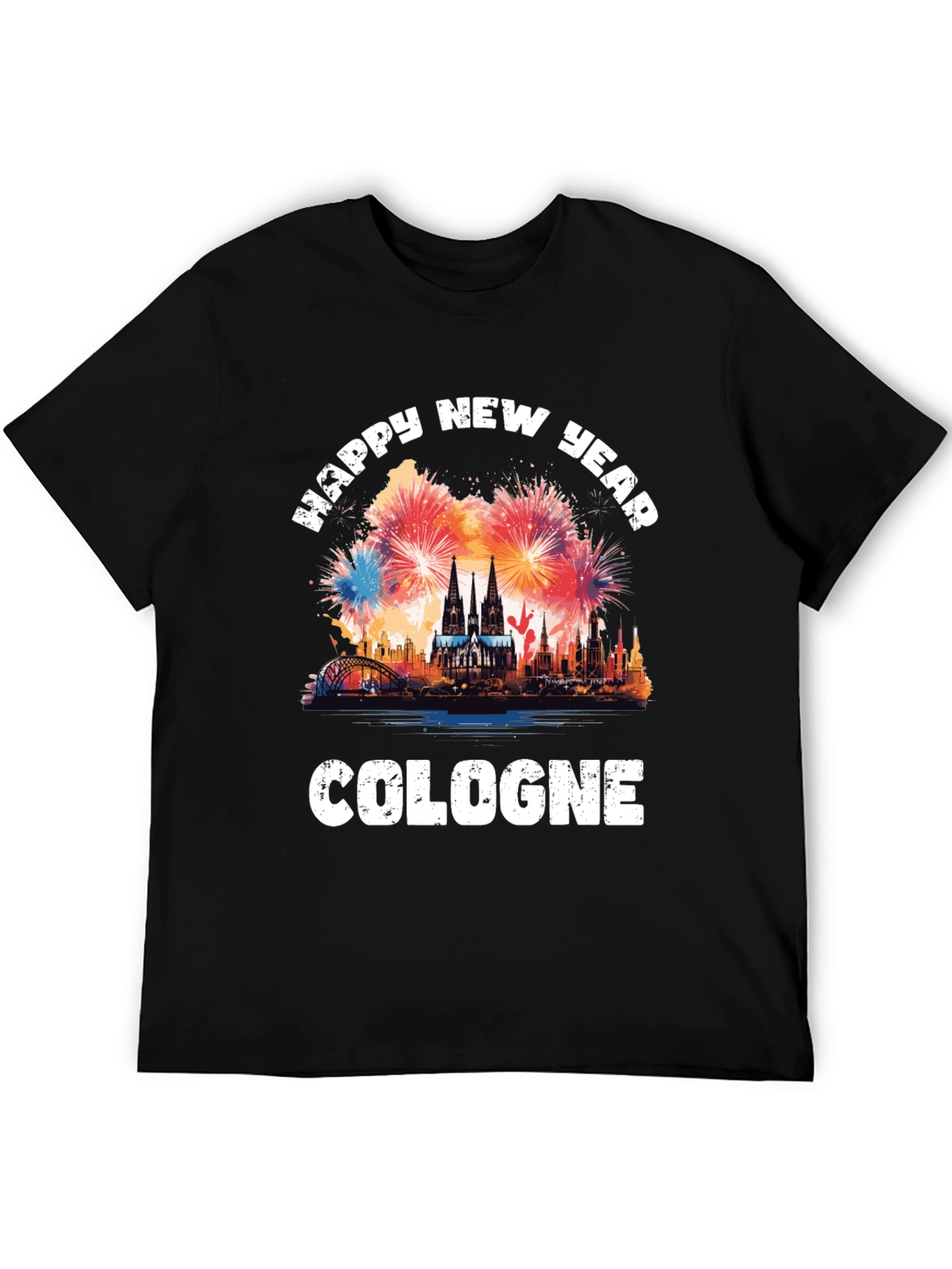 Cologne Happy New Year T-Shirt