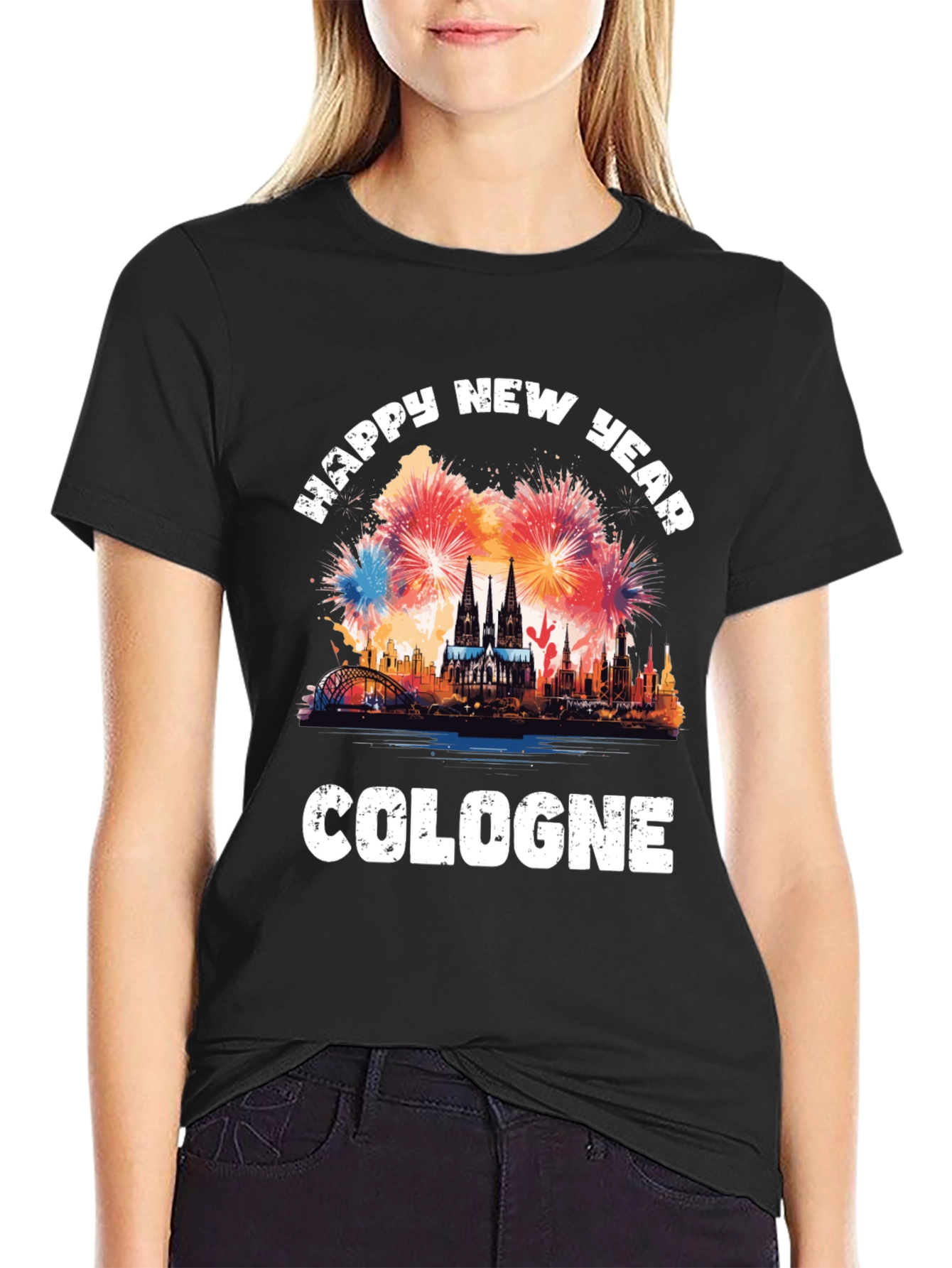 Cologne Happy New Year T-Shirt
