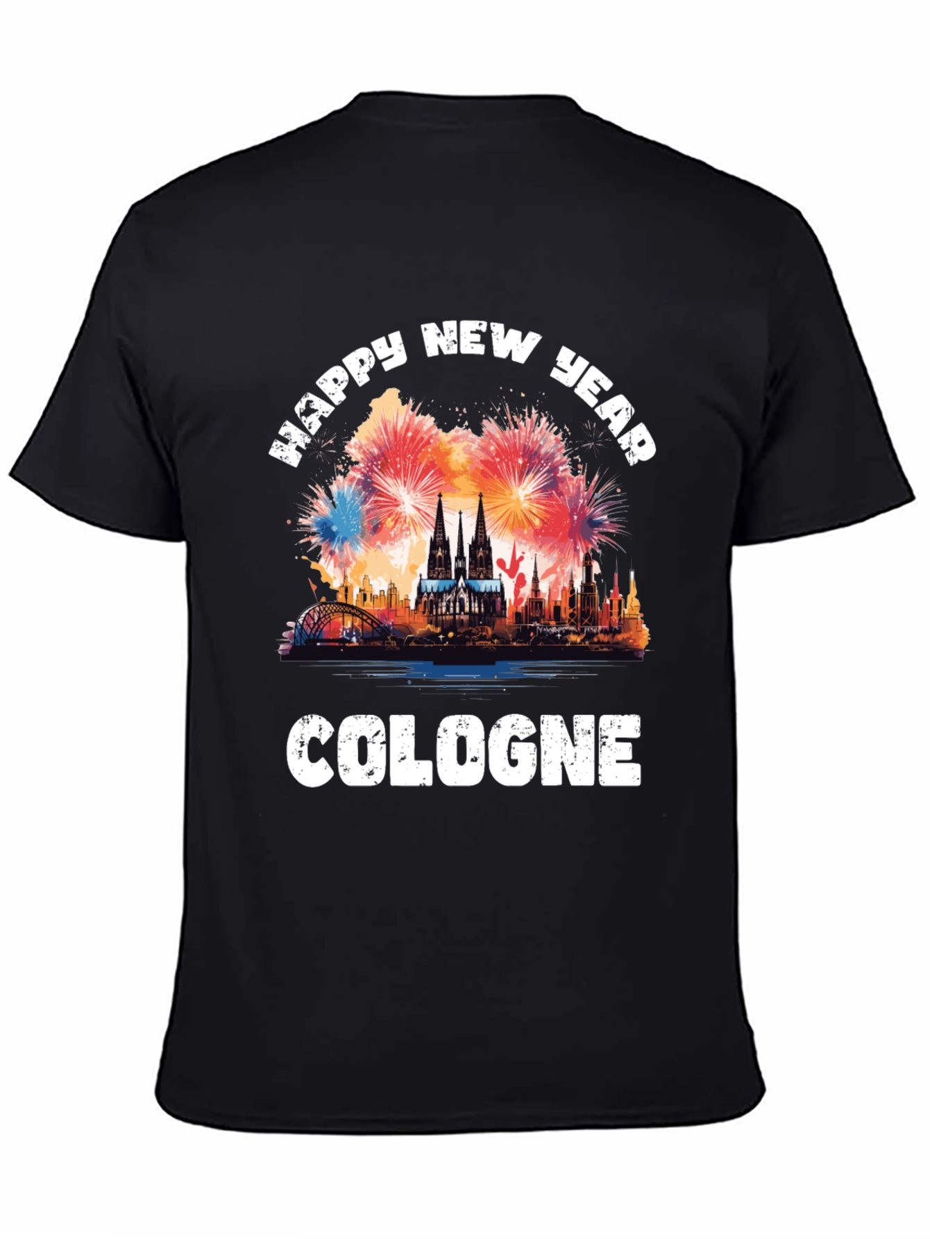 Cologne Happy New Year T-Shirt