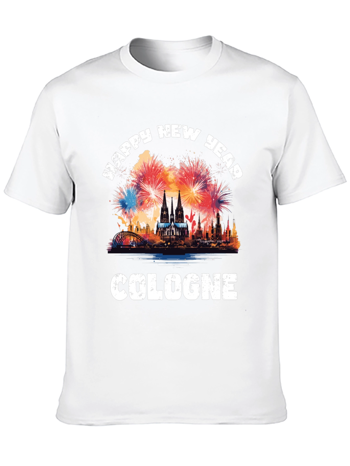 Cologne Happy New Year T-Shirt