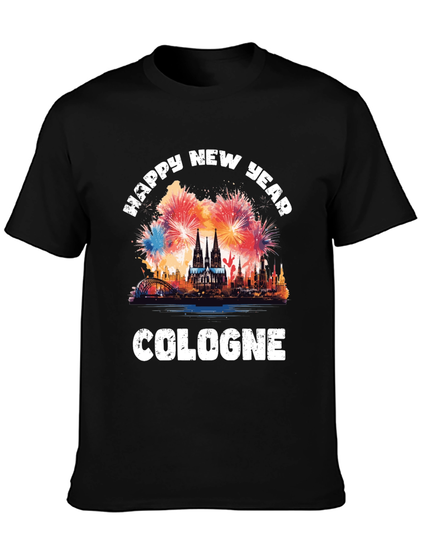 Cologne Happy New Year T-Shirt
