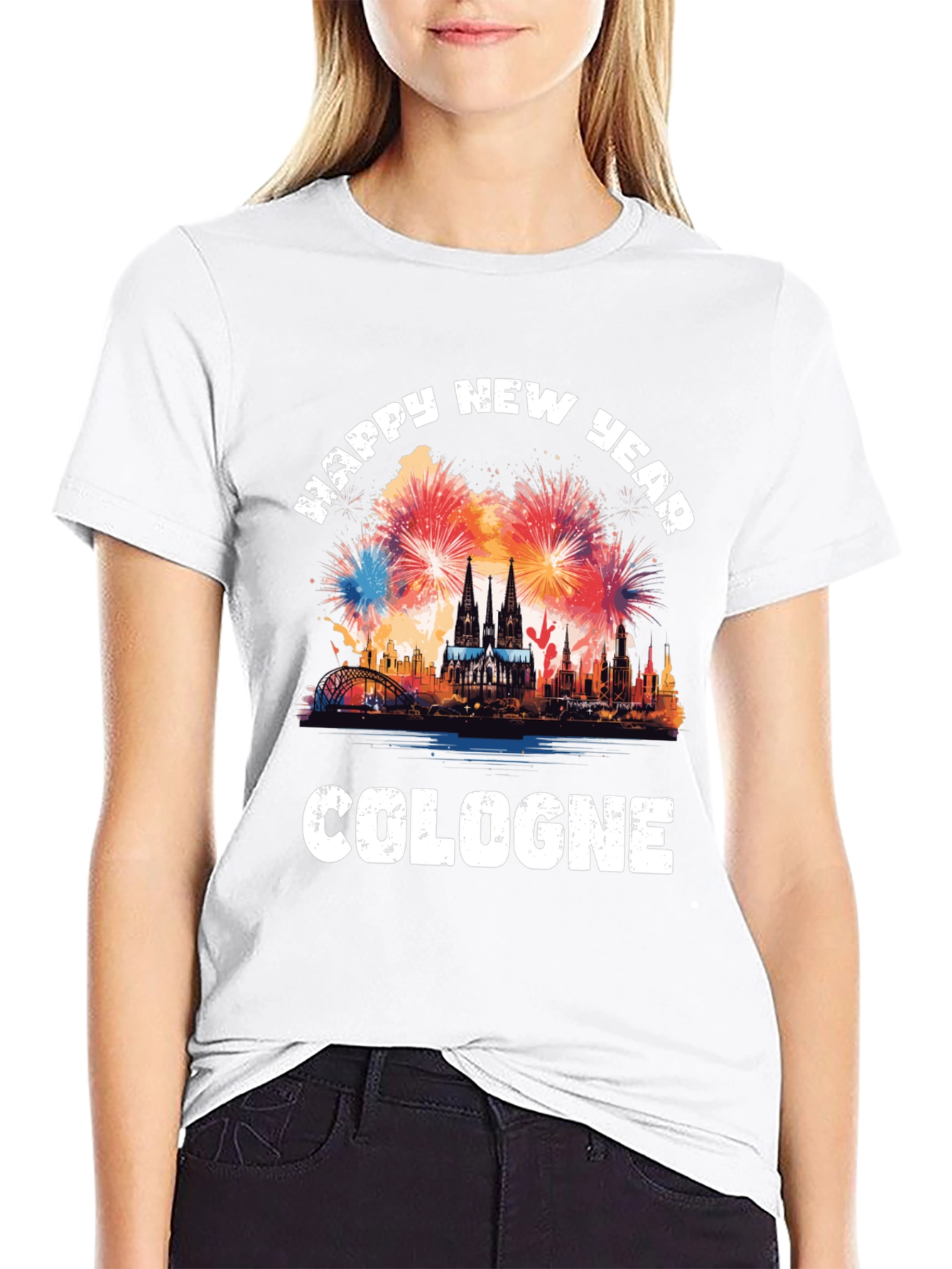Cologne Happy New Year T-Shirt