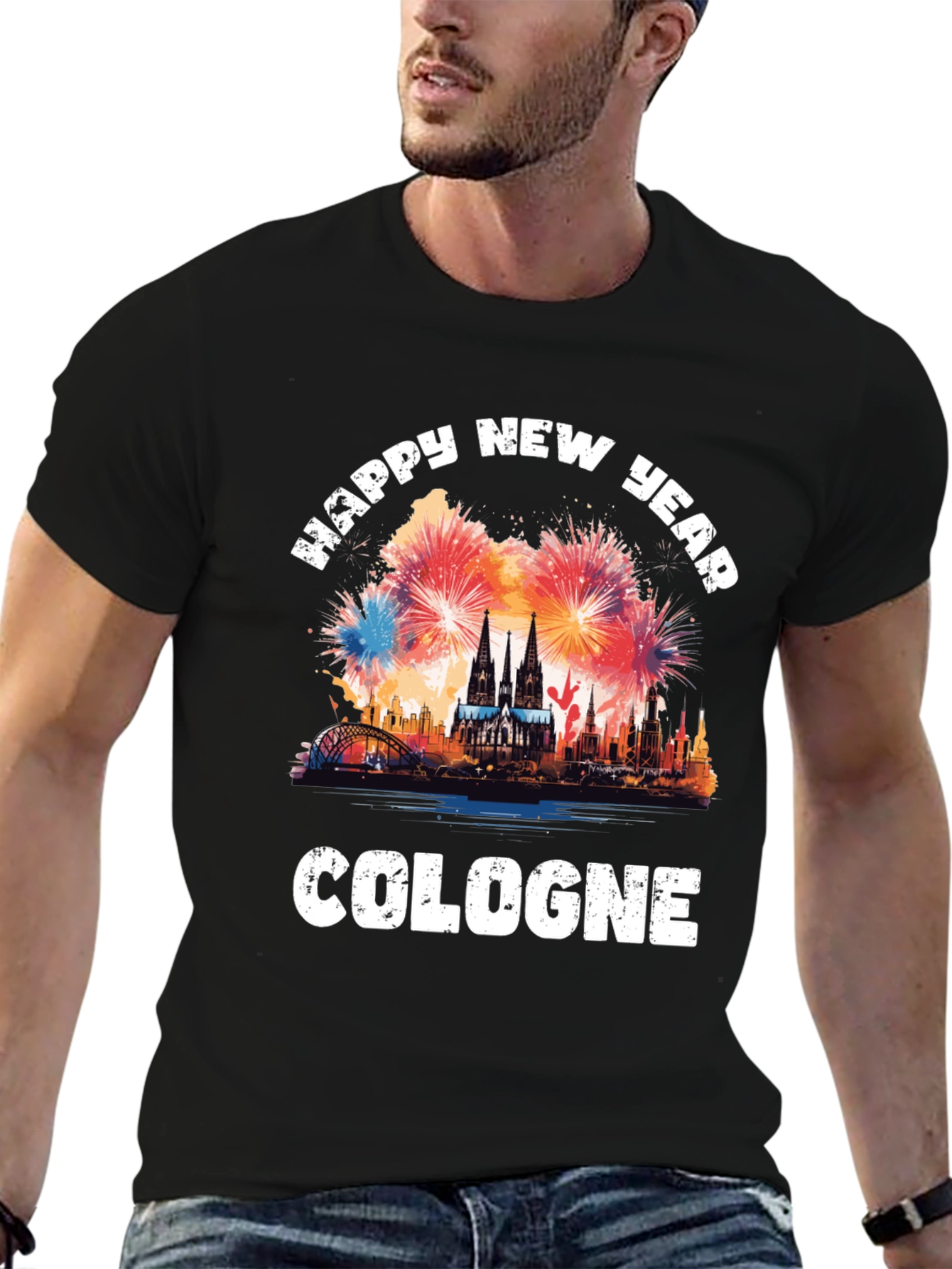 Cologne Happy New Year T-Shirt
