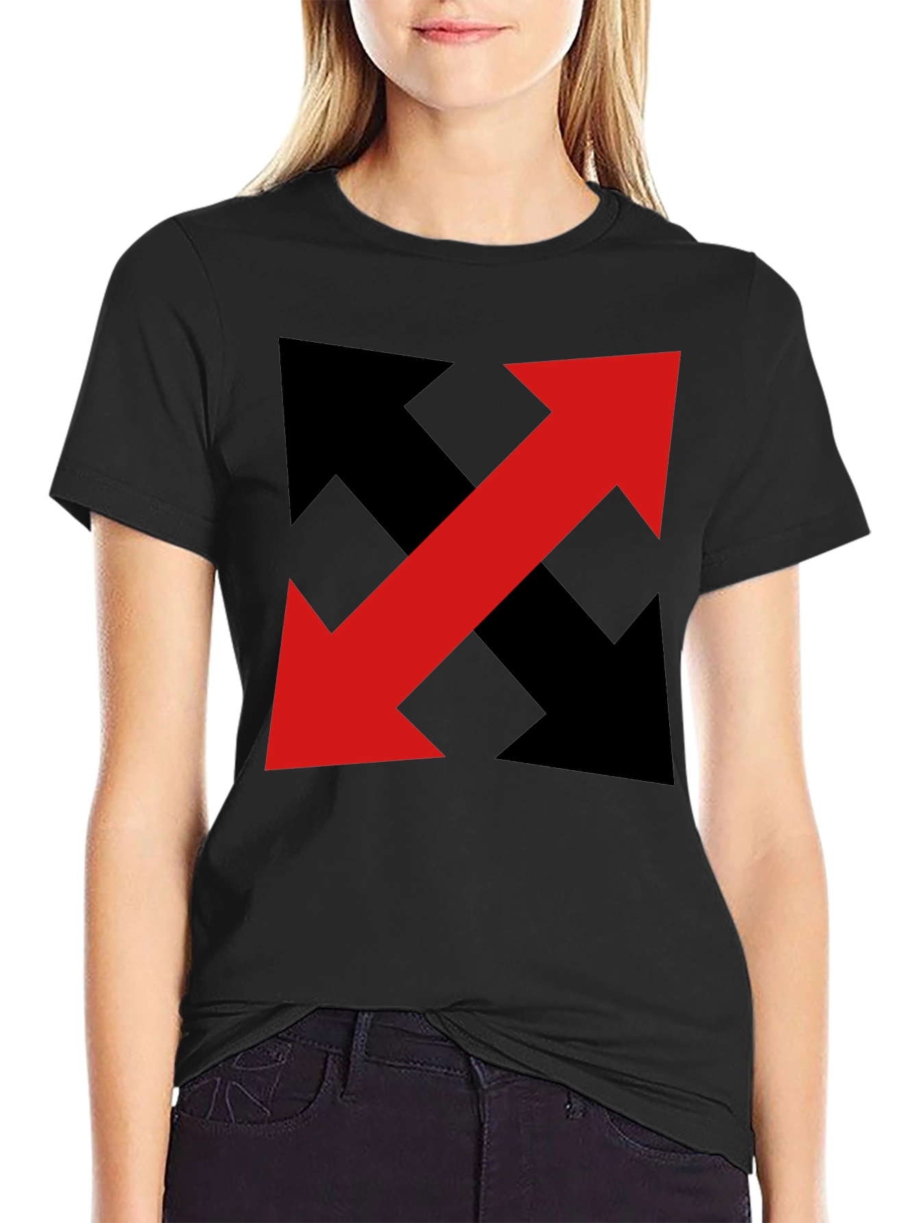 Arrow T-Shirt - Bold Graphic Print