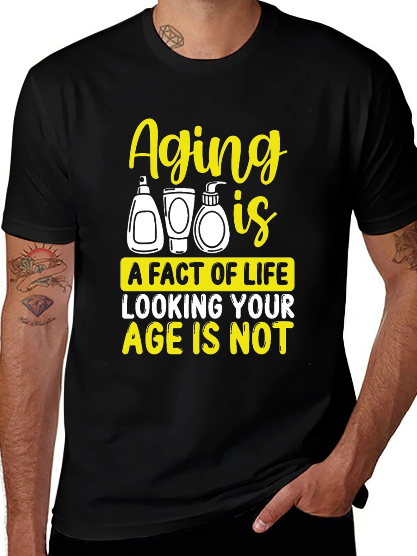 Aging is a Fact of Life Graphic T-Shirt