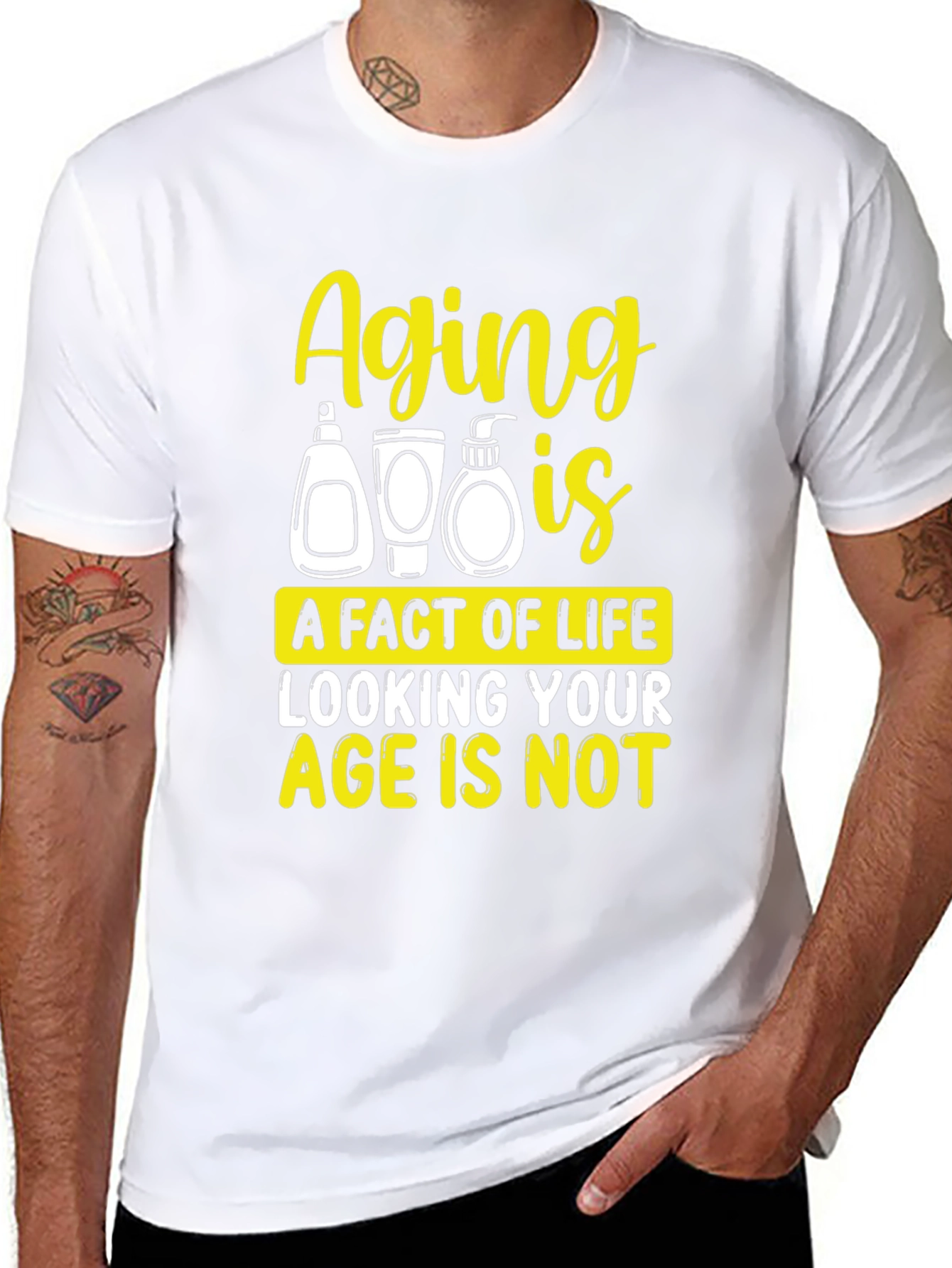 Aging is a Fact of Life Graphic T-Shirt